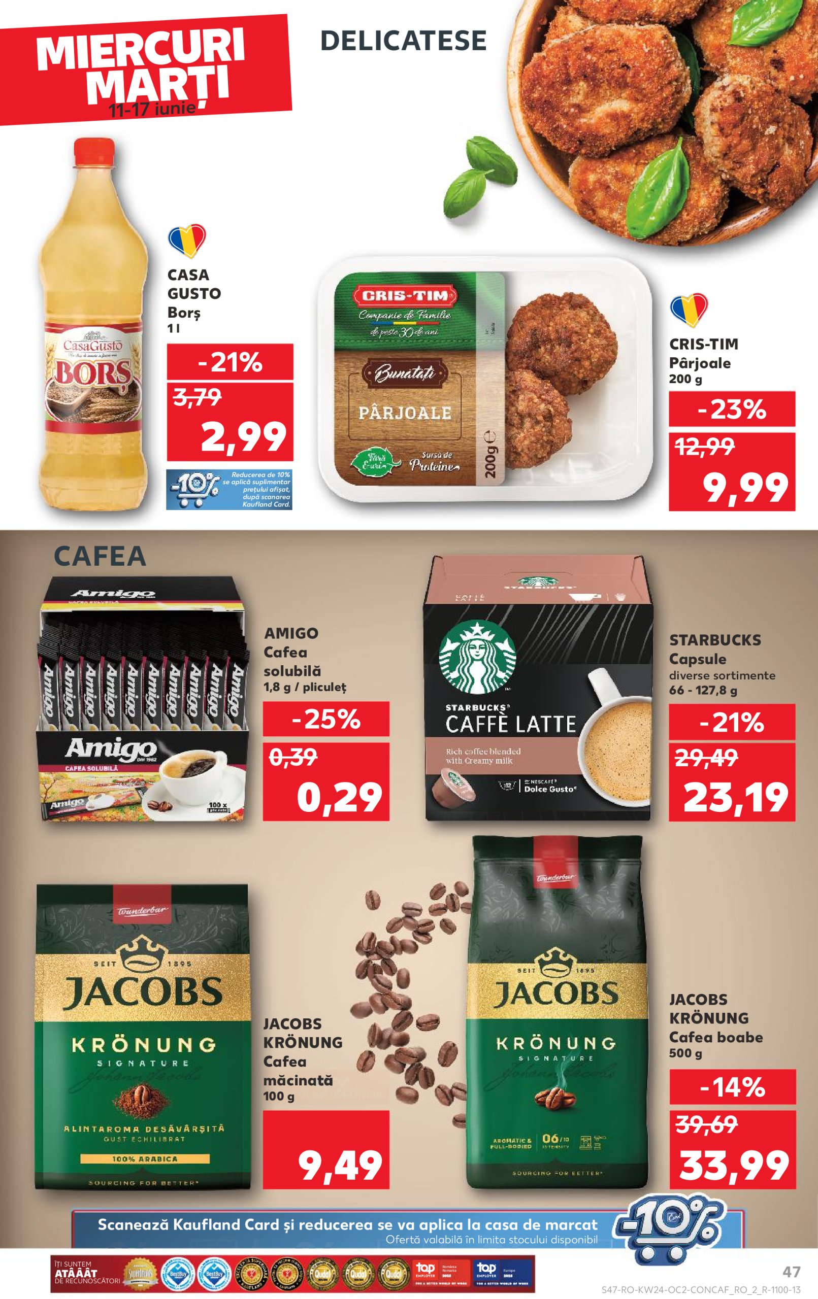 kaufland - Catalog Kaufland valabil din 11.06. până pe 17.06. - page: 47 kaufland - Catalog Kaufland valabil din 11.06. până pe 17.06. - page: 47