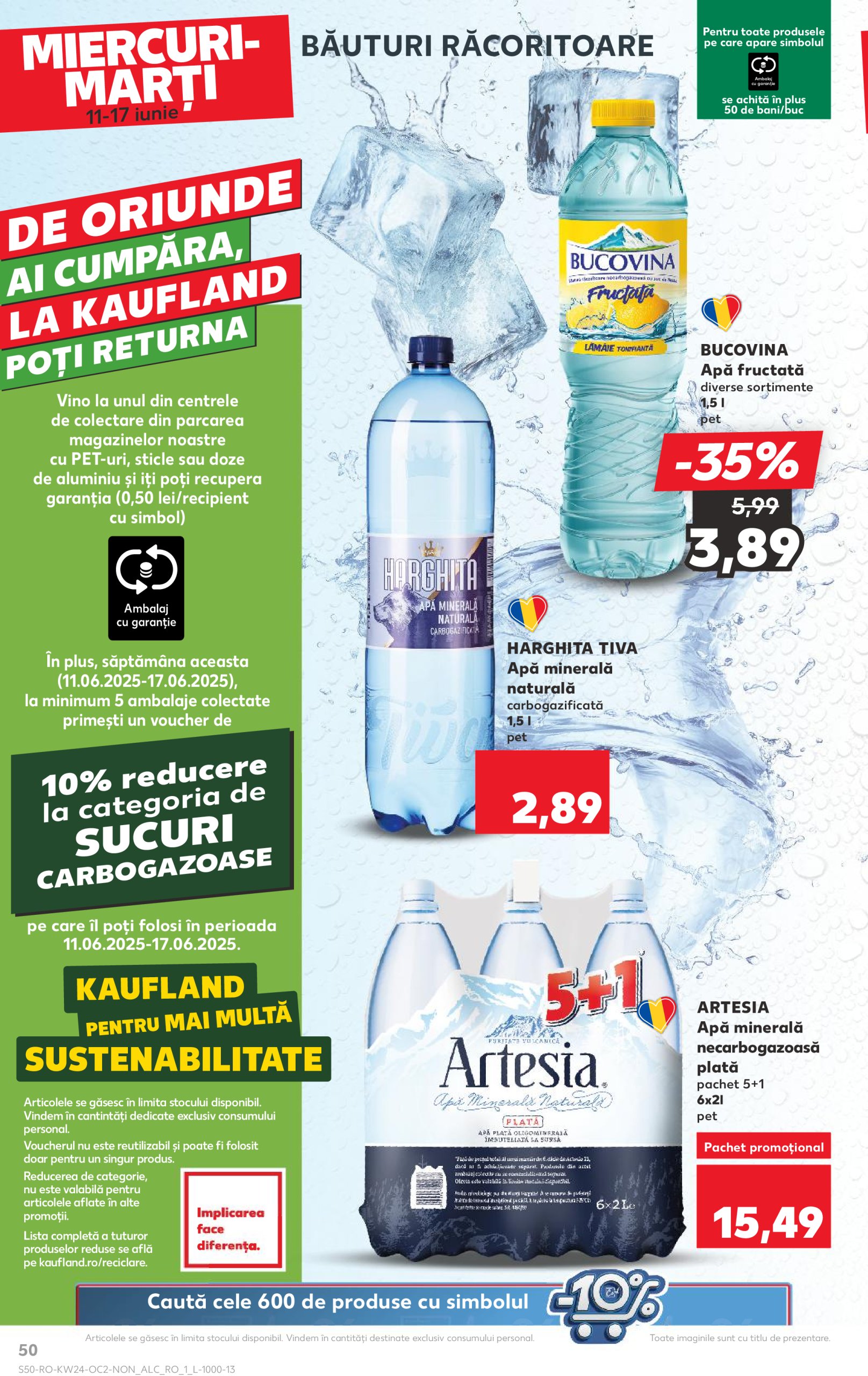 kaufland - Catalog Kaufland valabil din 11.06. până pe 17.06. - page: 50 kaufland - Catalog Kaufland valabil din 11.06. până pe 17.06. - page: 50