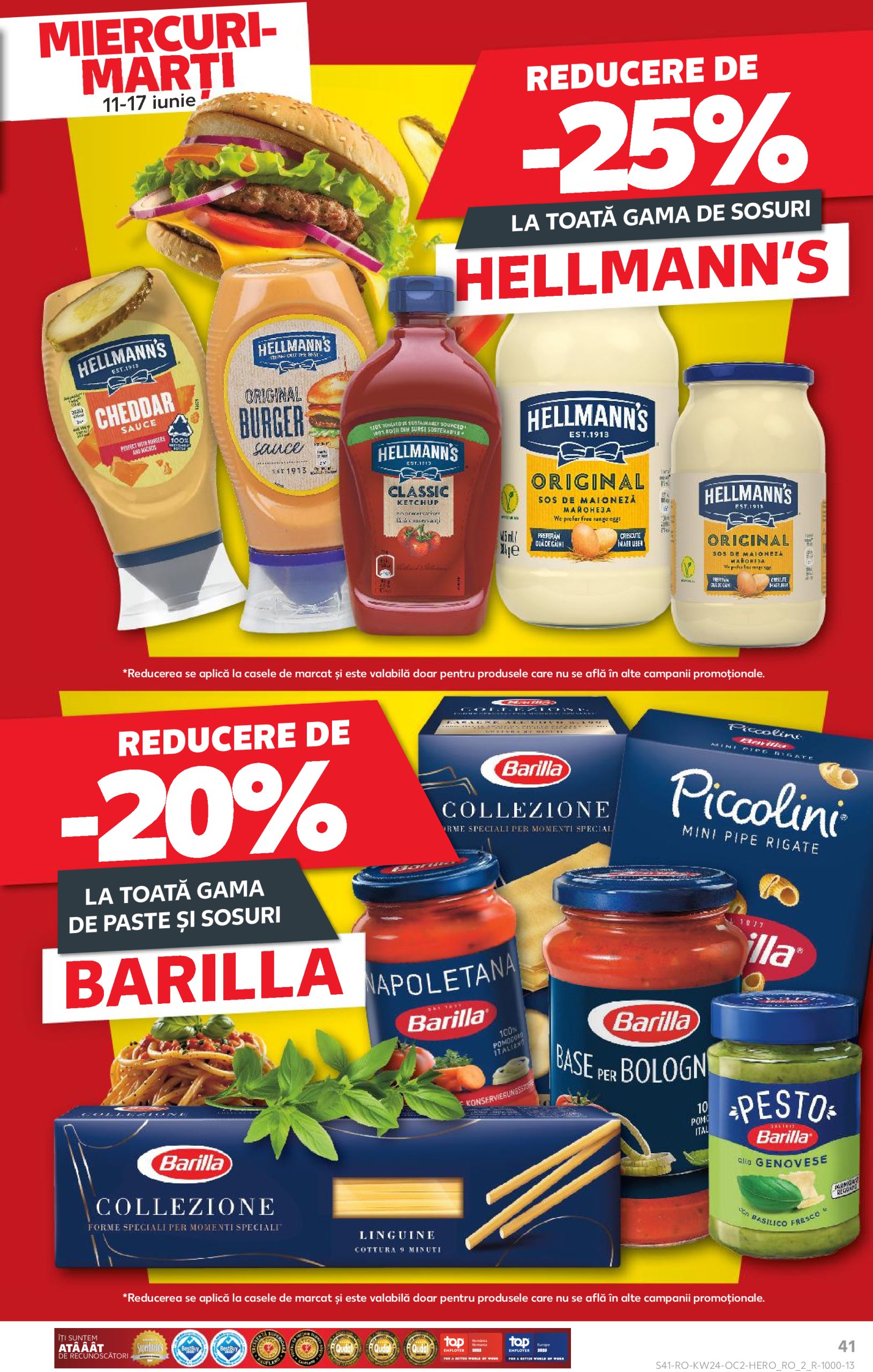 kaufland - Catalog Kaufland valabil din 11.06. până pe 17.06. - page: 41 kaufland - Catalog Kaufland valabil din 11.06. până pe 17.06. - page: 41