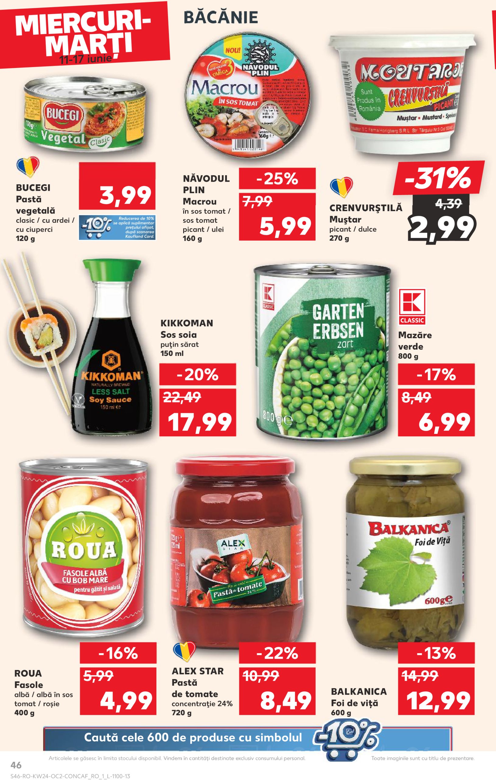 kaufland - Catalog Kaufland valabil din 11.06. până pe 17.06. - page: 46 kaufland - Catalog Kaufland valabil din 11.06. până pe 17.06. - page: 46