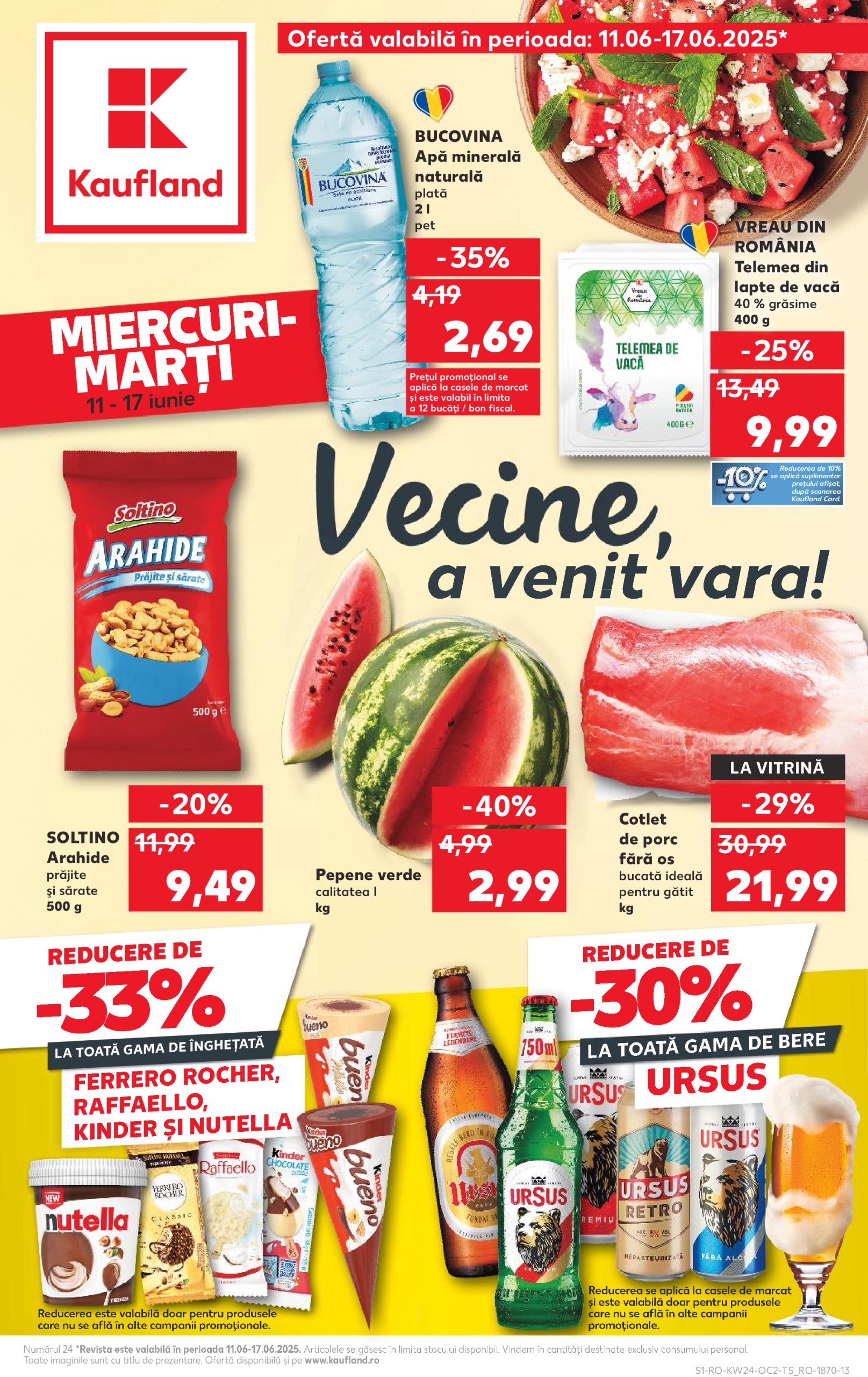 kaufland - Catalog Kaufland valabil din 11.06. până pe 17.06. - page: 1 kaufland - Catalog Kaufland valabil din 11.06. până pe 17.06. - page: 1