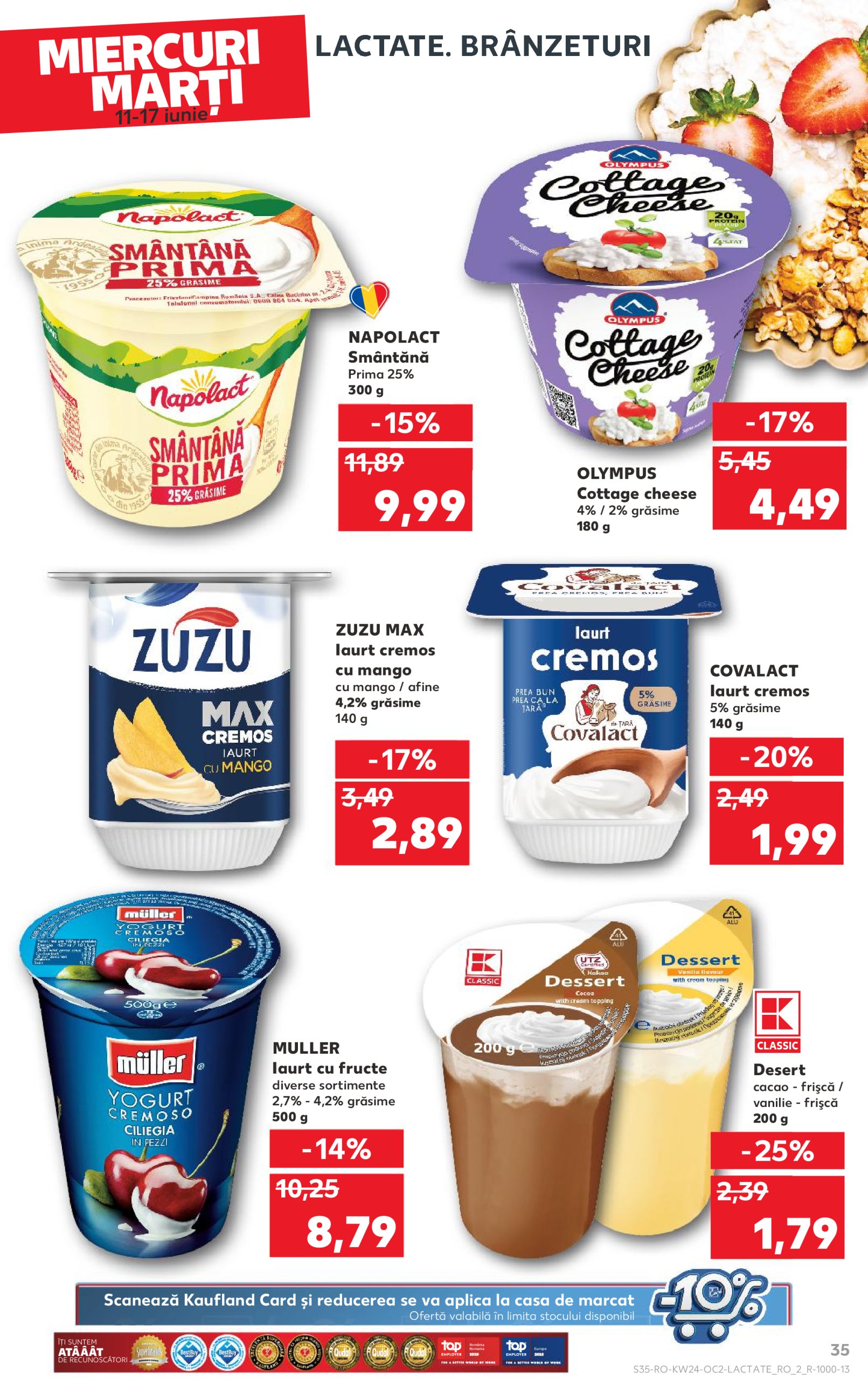 kaufland - Catalog Kaufland valabil din 11.06. până pe 17.06. - page: 35 kaufland - Catalog Kaufland valabil din 11.06. până pe 17.06. - page: 35
