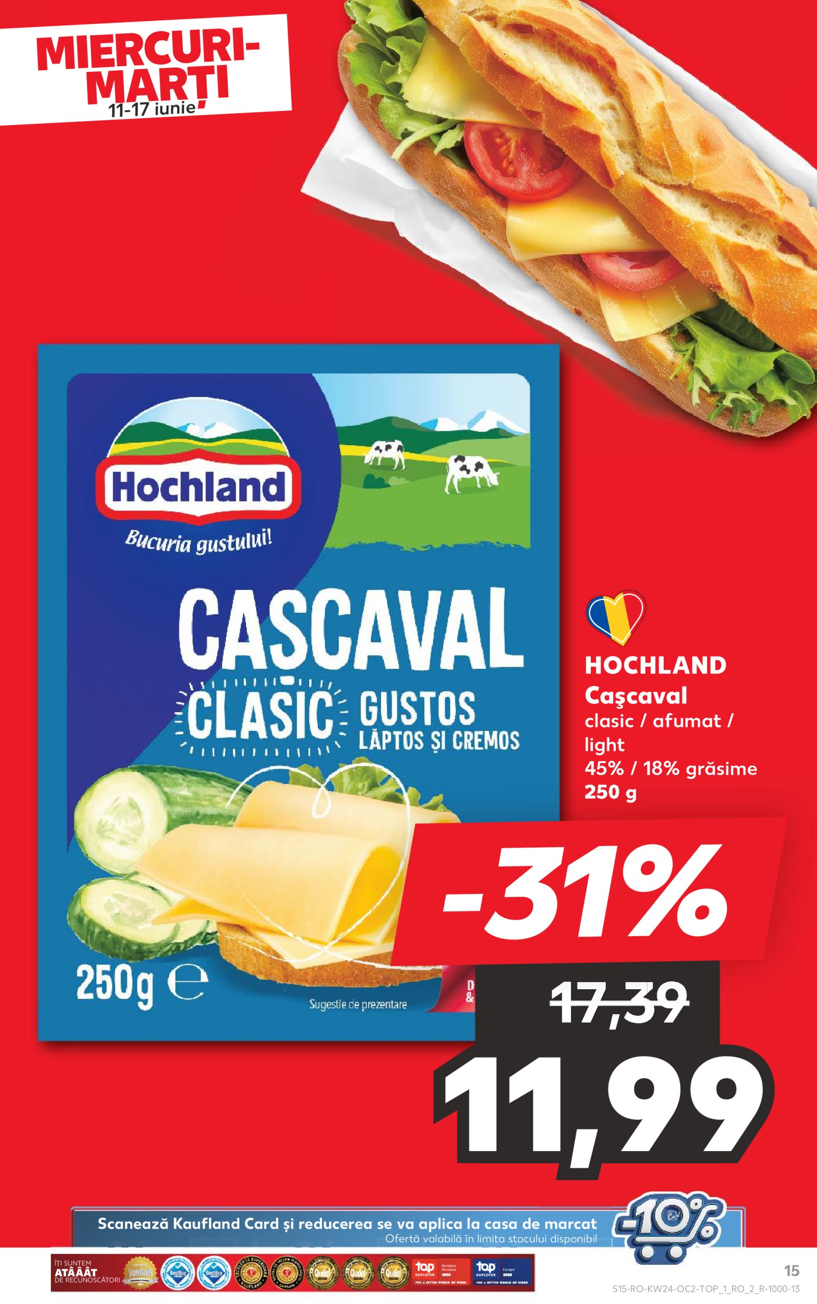 kaufland - Catalog Kaufland valabil din 11.06. până pe 17.06. - page: 15 kaufland - Catalog Kaufland valabil din 11.06. până pe 17.06. - page: 15