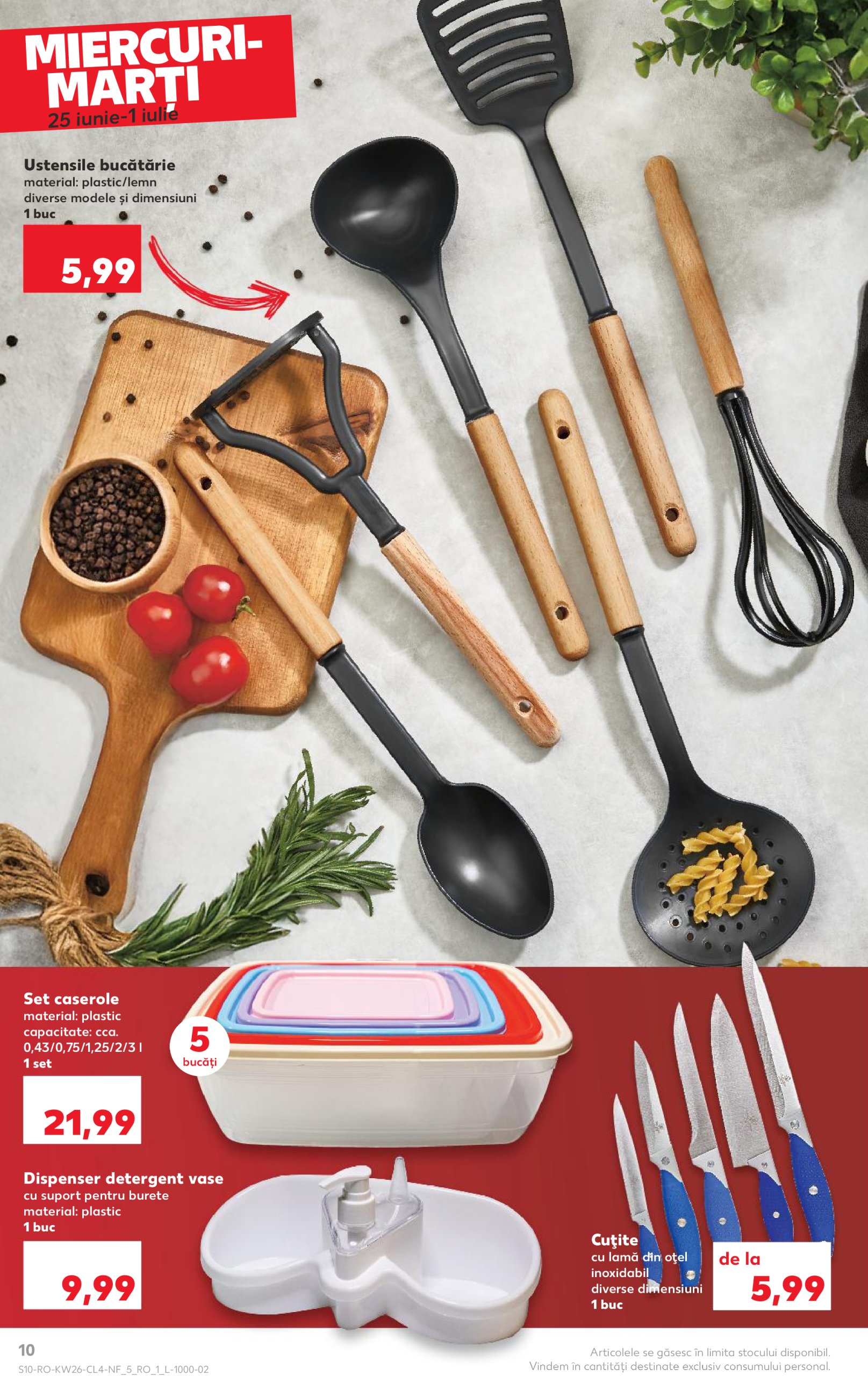 kaufland - Catalog Kaufland - Nonfood valabil din 25.06. până pe 01.07. - page: 10
