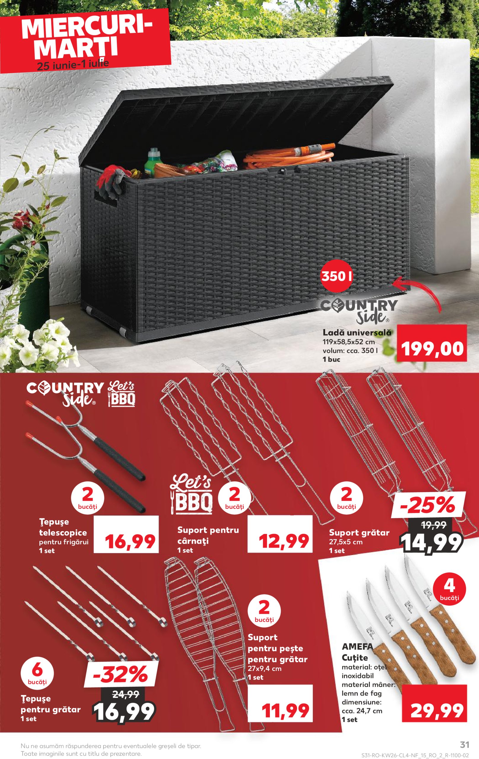 kaufland - Catalog Kaufland - Nonfood valabil din 25.06. până pe 01.07. - page: 31