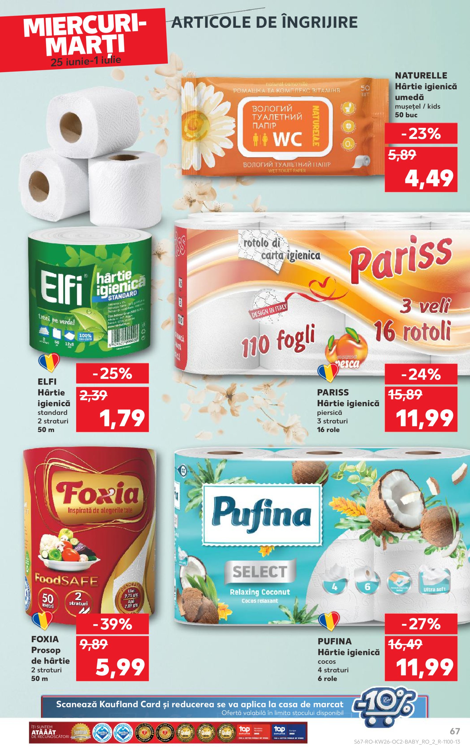 kaufland - Catalog Kaufland valabil din 25.06. până pe 01.07. - page: 67