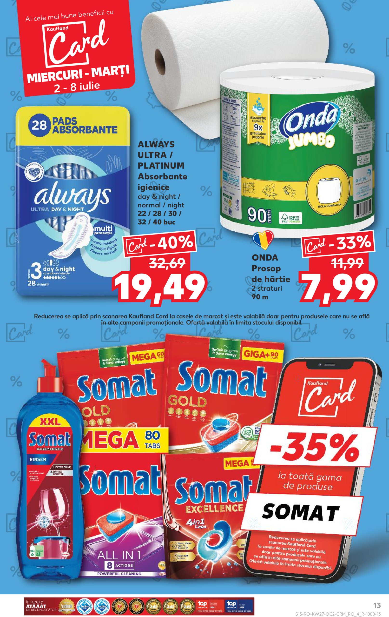 kaufland - Catalog Kaufland valabil din 02.07. până pe 08.07. - page: 13 kaufland - Catalog Kaufland valabil din 02.07. până pe 08.07. - page: 13