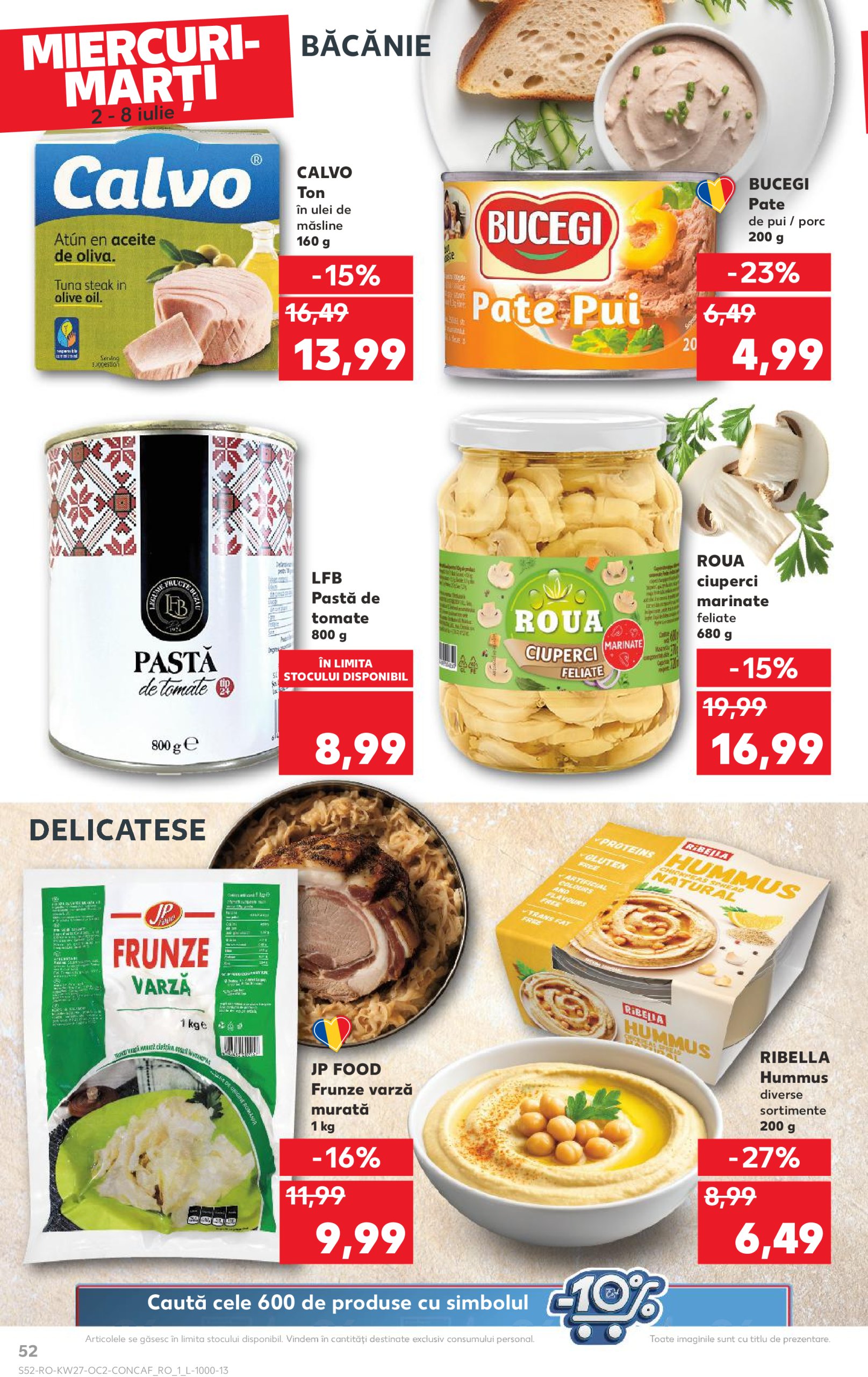kaufland - Catalog Kaufland valabil din 02.07. până pe 08.07. - page: 52 kaufland - Catalog Kaufland valabil din 02.07. până pe 08.07. - page: 52