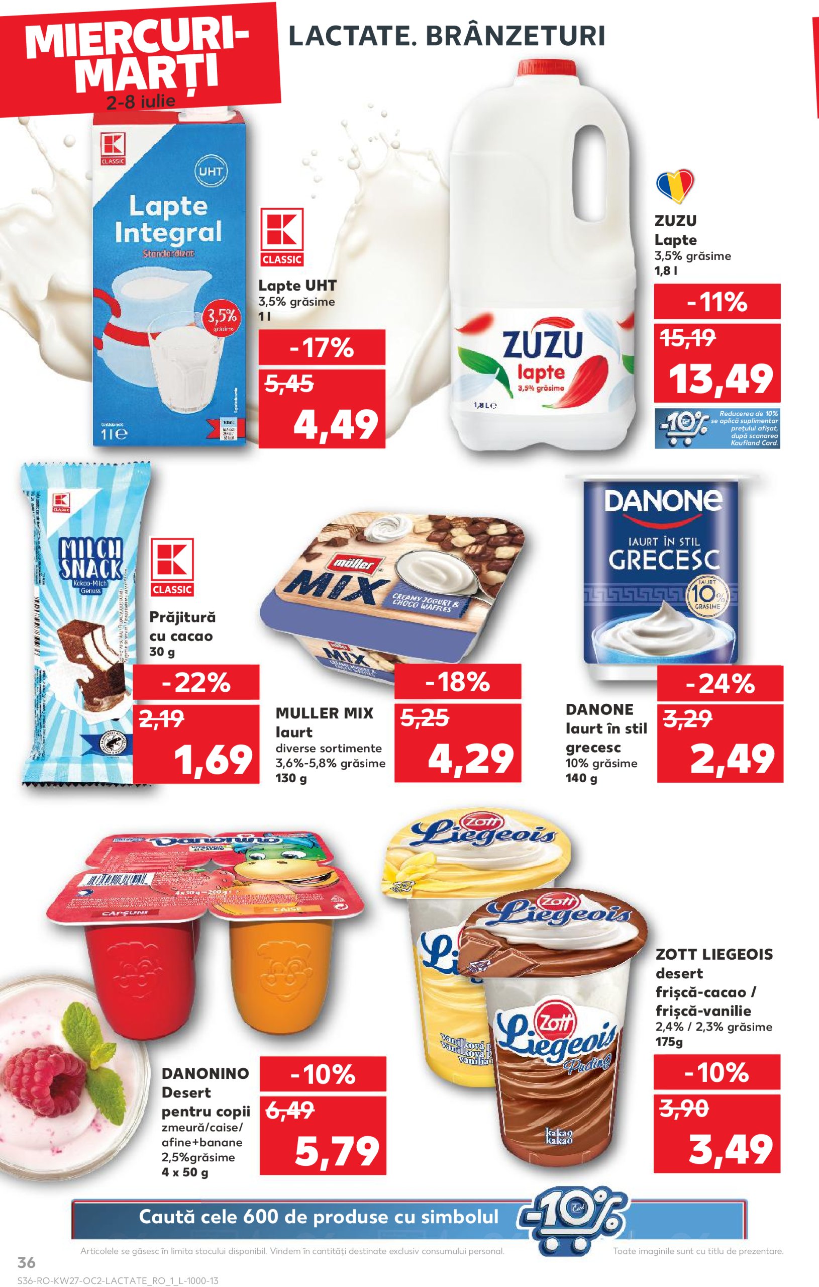 kaufland - Catalog Kaufland valabil din 02.07. până pe 08.07. - page: 36 kaufland - Catalog Kaufland valabil din 02.07. până pe 08.07. - page: 36
