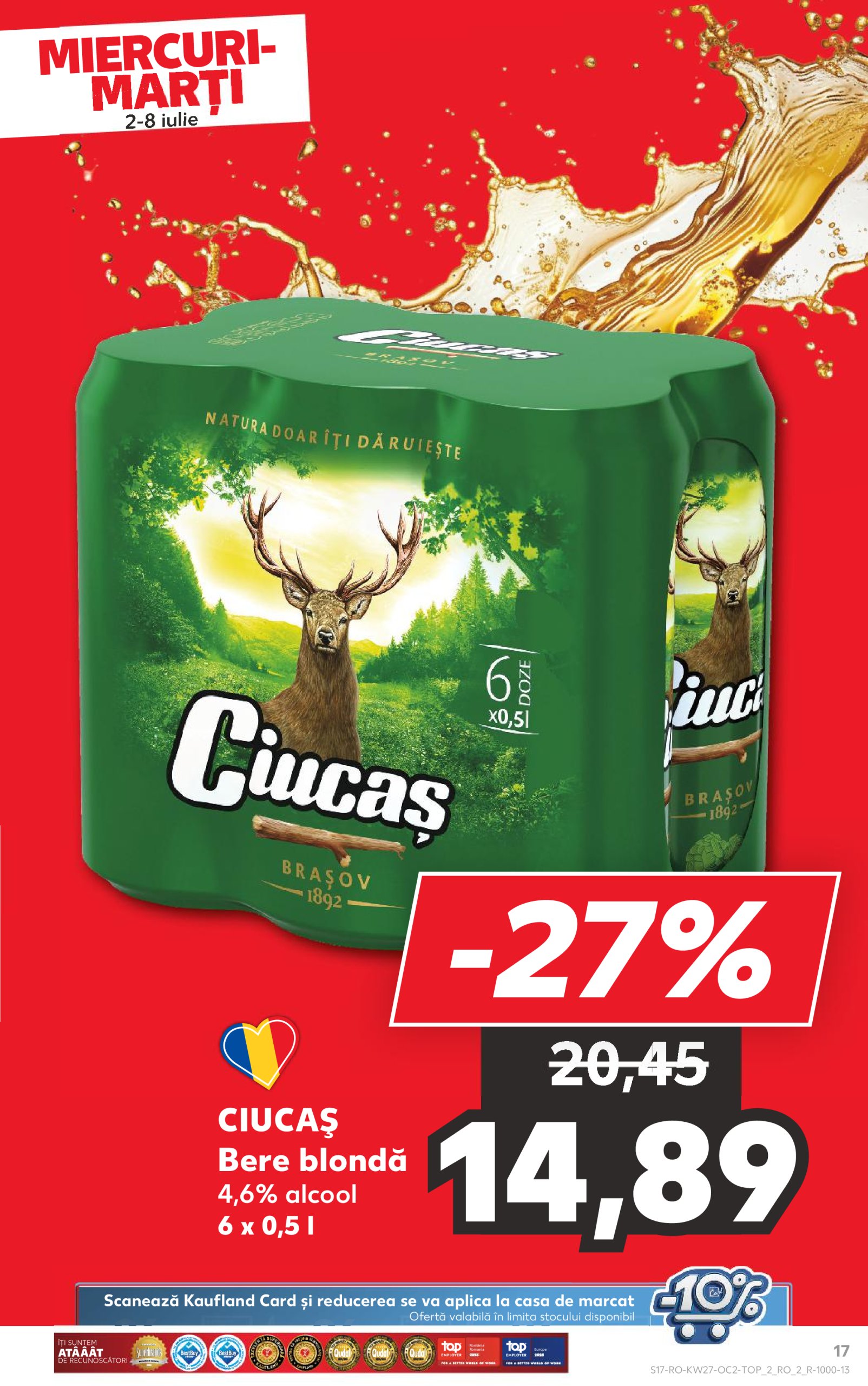 kaufland - Catalog Kaufland valabil din 02.07. până pe 08.07. - page: 17 kaufland - Catalog Kaufland valabil din 02.07. până pe 08.07. - page: 17