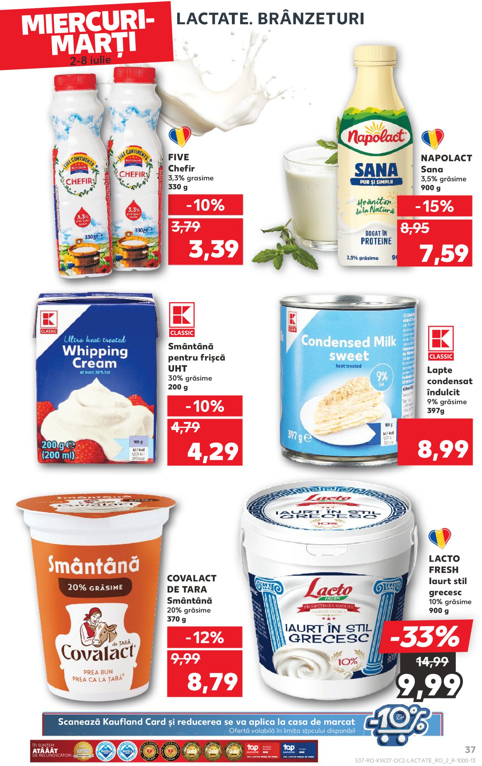 kaufland - Catalog Kaufland valabil din 02.07. până pe 08.07. - page: 37 kaufland - Catalog Kaufland valabil din 02.07. până pe 08.07. - page: 37