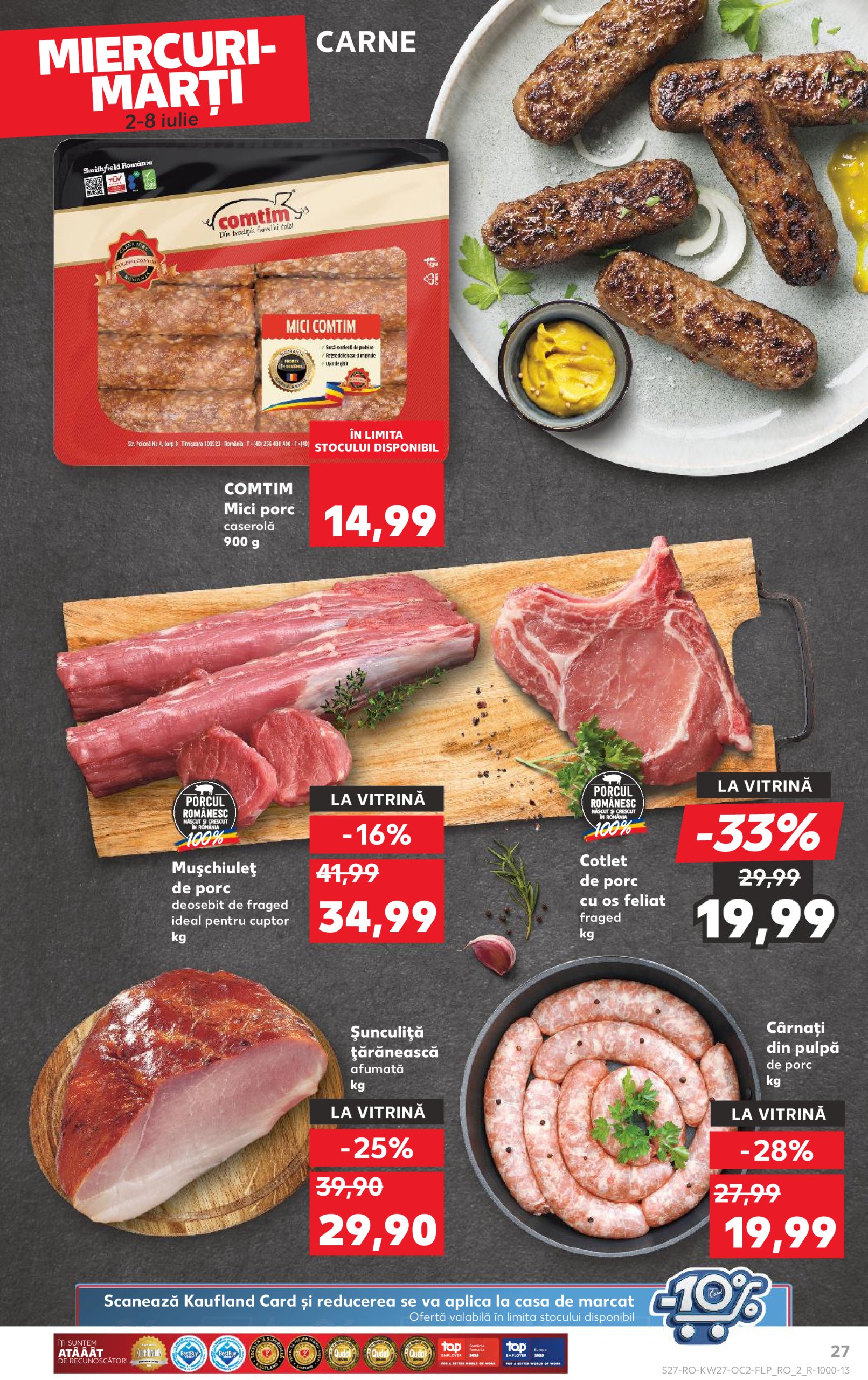 kaufland - Catalog Kaufland valabil din 02.07. până pe 08.07. - page: 27 kaufland - Catalog Kaufland valabil din 02.07. până pe 08.07. - page: 27