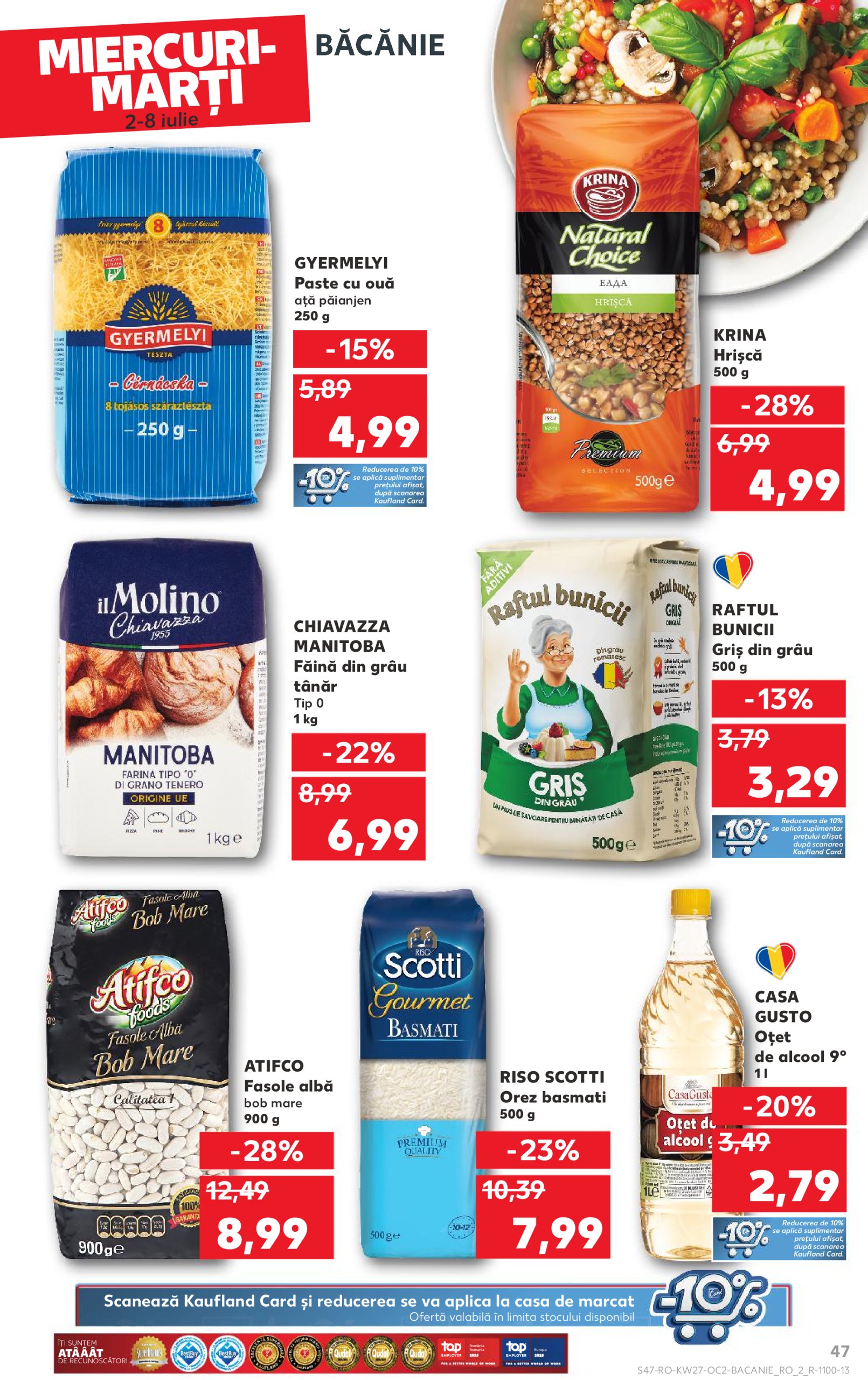 kaufland - Catalog Kaufland valabil din 02.07. până pe 08.07. - page: 47 kaufland - Catalog Kaufland valabil din 02.07. până pe 08.07. - page: 47
