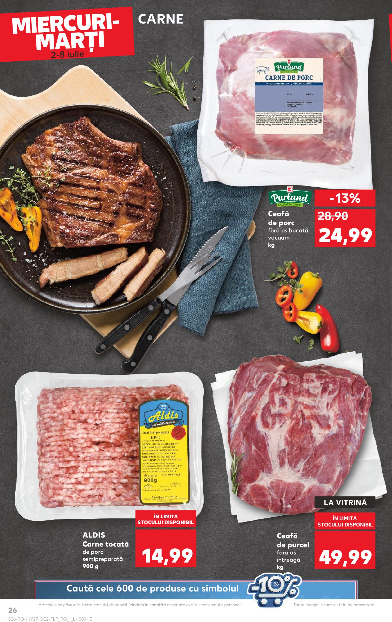 kaufland - Catalog Kaufland valabil din 02.07. până pe 08.07. - page: 26 kaufland - Catalog Kaufland valabil din 02.07. până pe 08.07. - page: 26
