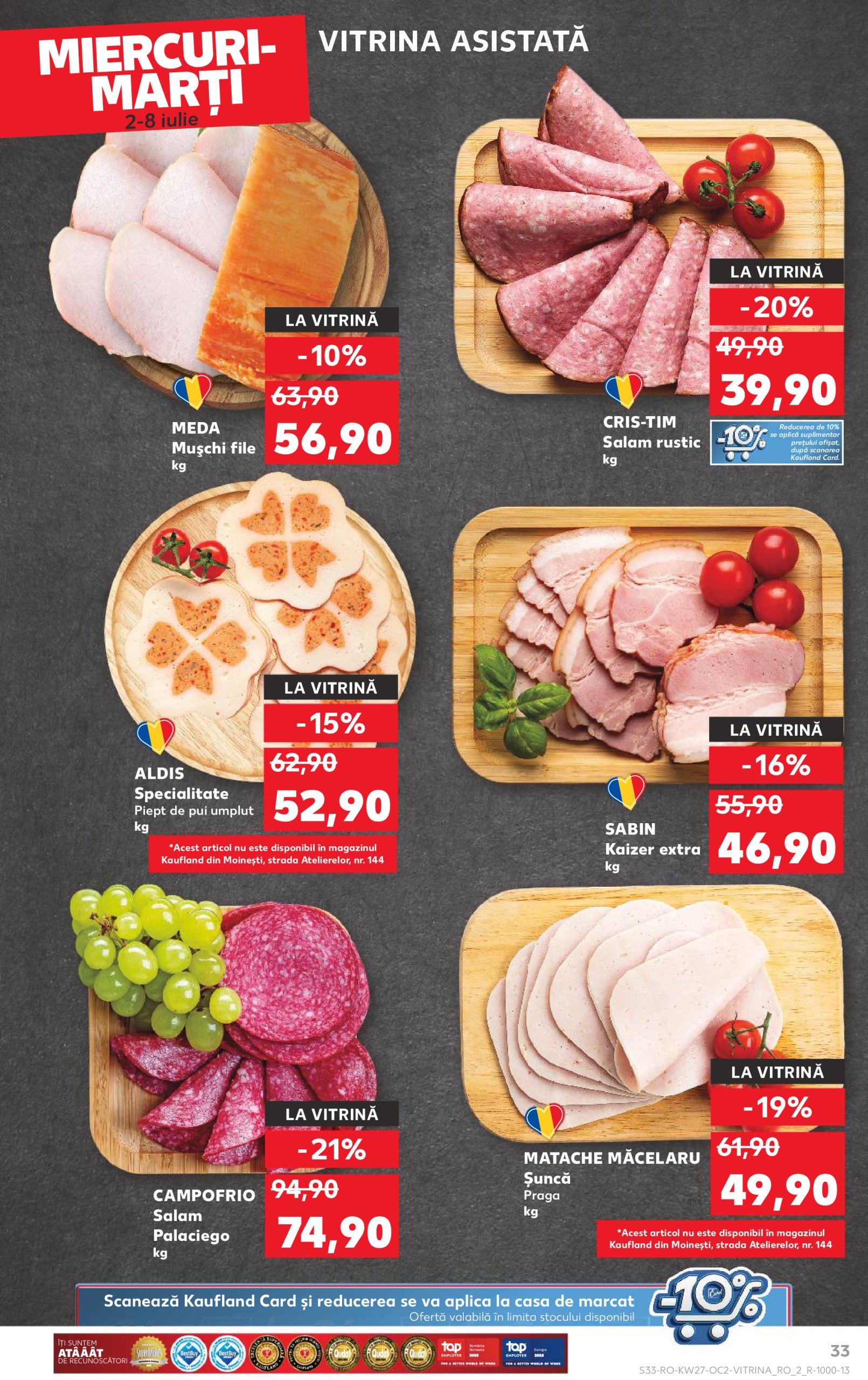 kaufland - Catalog Kaufland valabil din 02.07. până pe 08.07. - page: 33 kaufland - Catalog Kaufland valabil din 02.07. până pe 08.07. - page: 33
