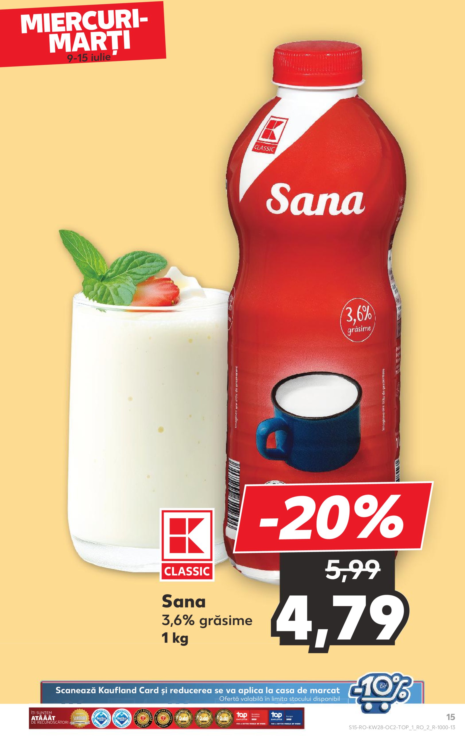 kaufland - Catalog Kaufland valabil din 09.07. până pe 15.07. - page: 15 kaufland - Catalog Kaufland valabil din 09.07. până pe 15.07. - page: 15