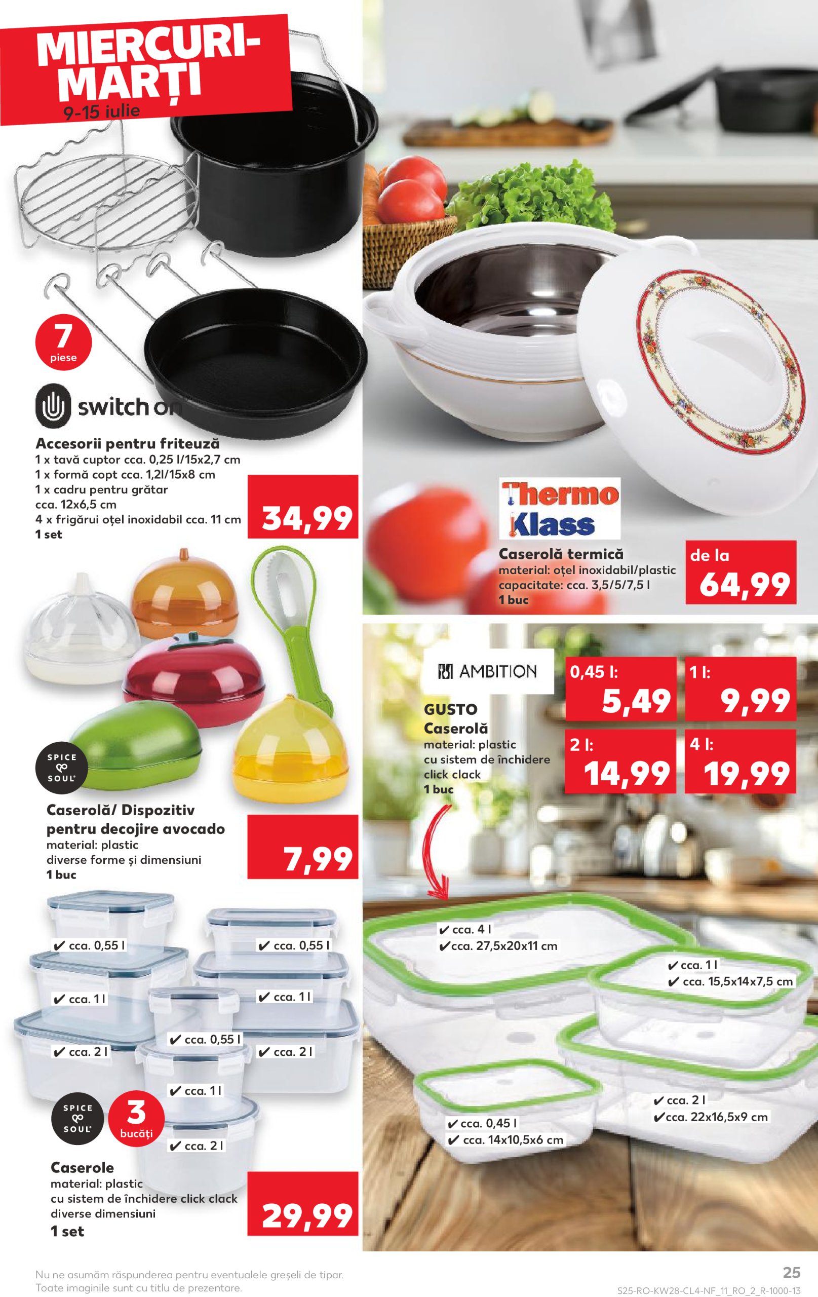kaufland - Catalog Kaufland - Nonfood valabil din 09.07. până pe 15.07. - page: 25