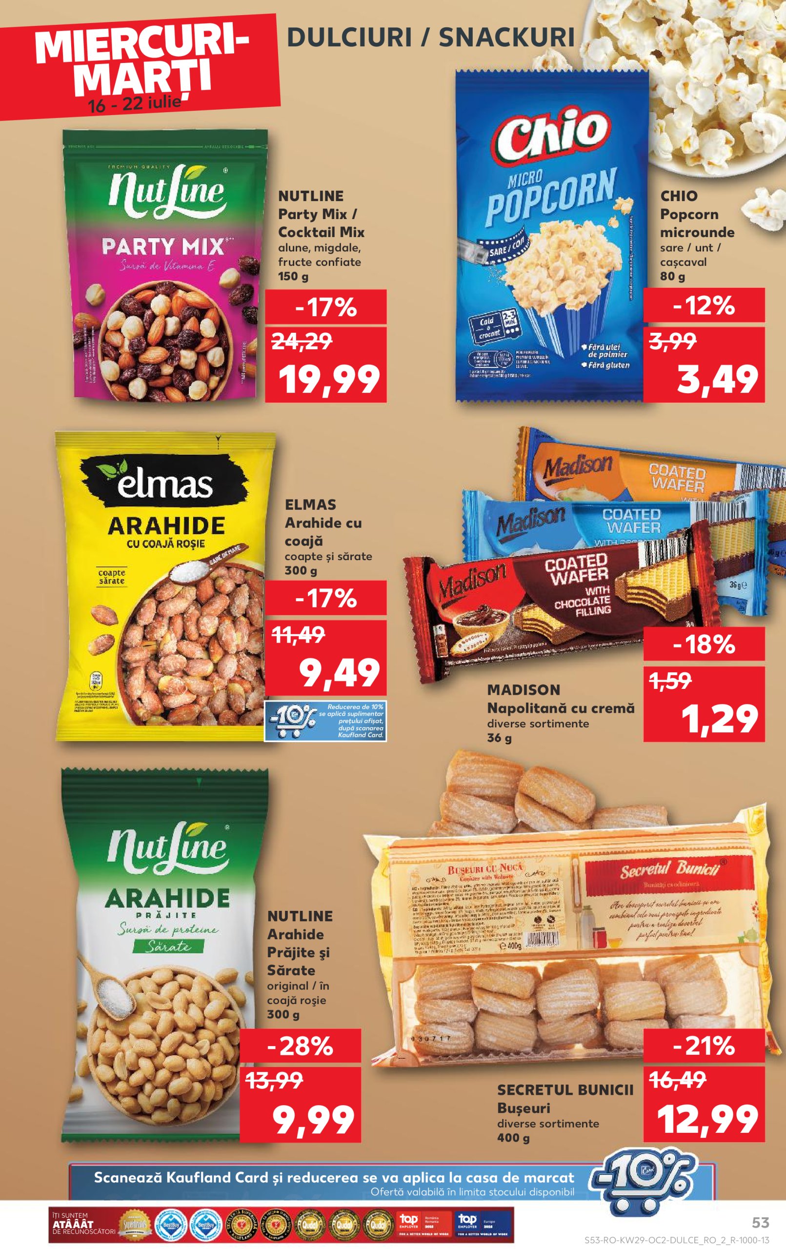 kaufland - Catalog Kaufland valabil din 16.07. până pe 22.07. - page: 53 kaufland - Catalog Kaufland valabil din 16.07. până pe 22.07. - page: 53