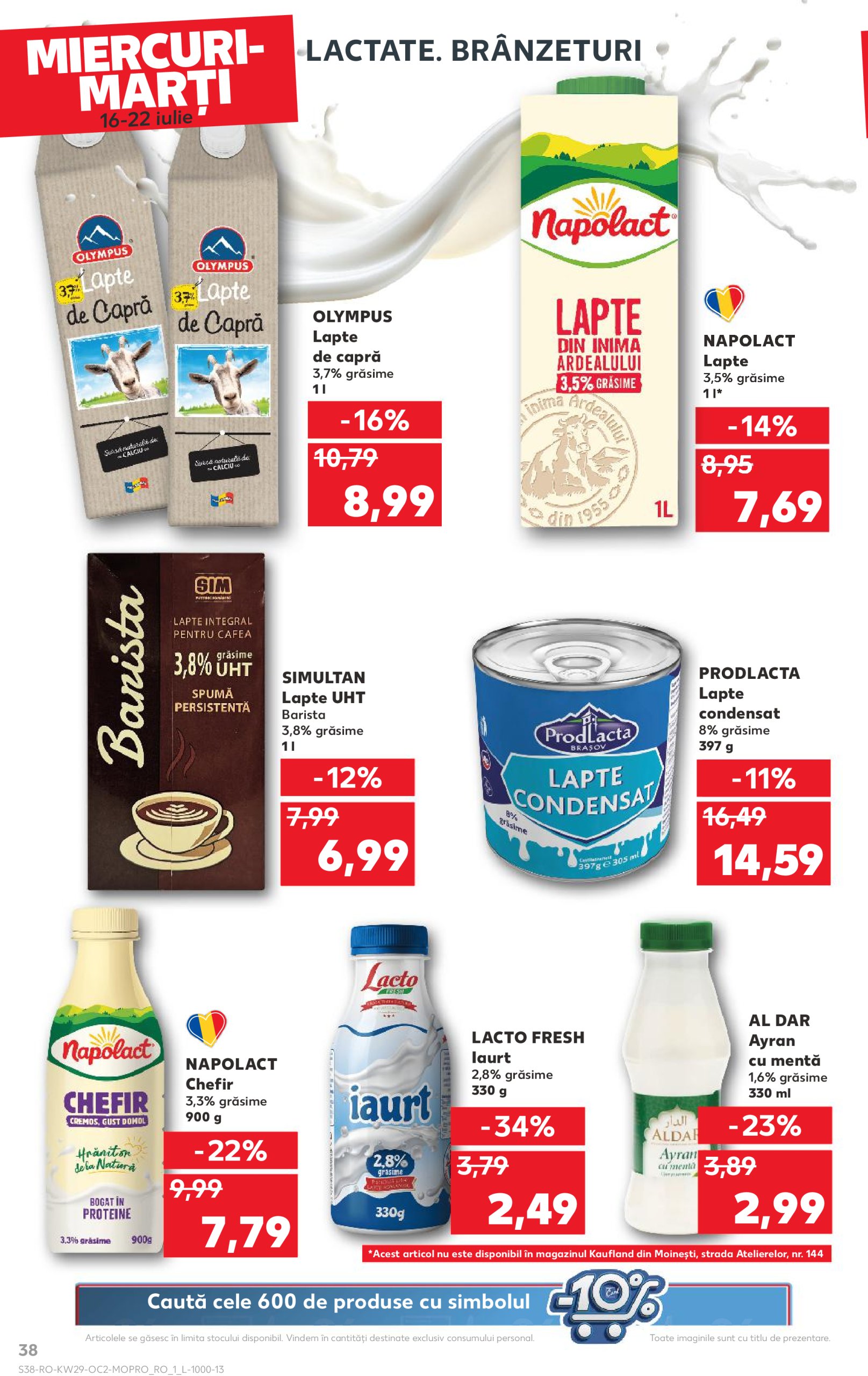 kaufland - Catalog Kaufland valabil din 16.07. până pe 22.07. - page: 38 kaufland - Catalog Kaufland valabil din 16.07. până pe 22.07. - page: 38