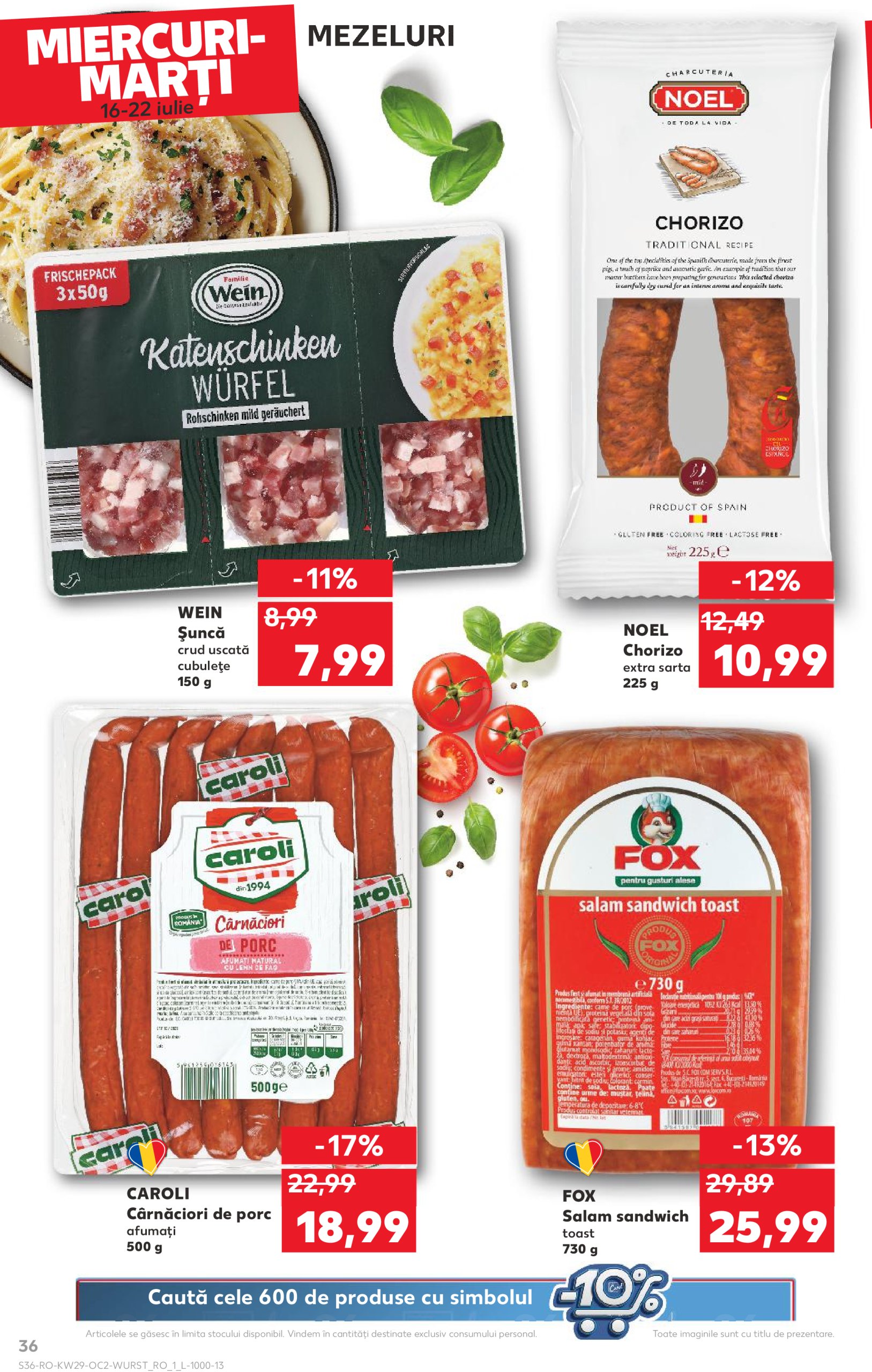kaufland - Catalog Kaufland valabil din 16.07. până pe 22.07. - page: 36 kaufland - Catalog Kaufland valabil din 16.07. până pe 22.07. - page: 36