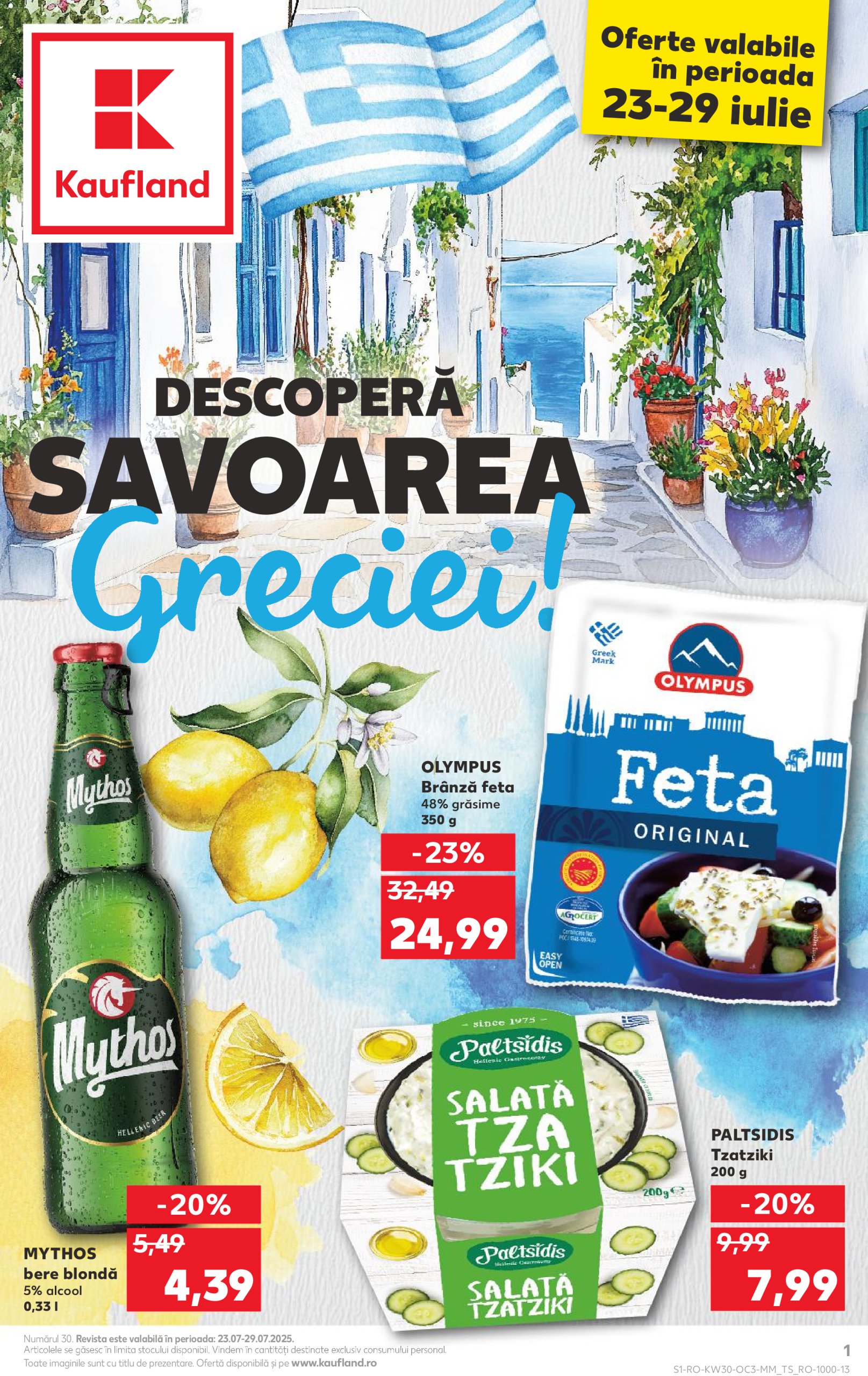kaufland - Catalog Kaufland - Răsfoiește catalogul tematic valabil din 23.07. până pe 29.07.