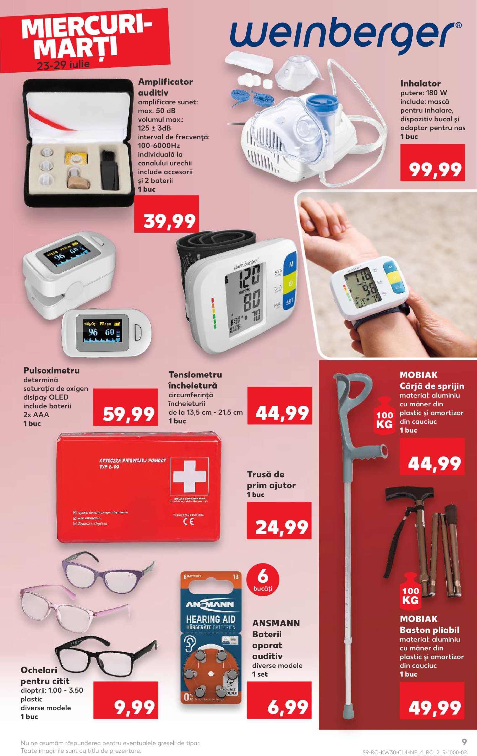 kaufland - Catalog Kaufland - Nonfood valabil din 23.07. până pe 29.07. - page: 9