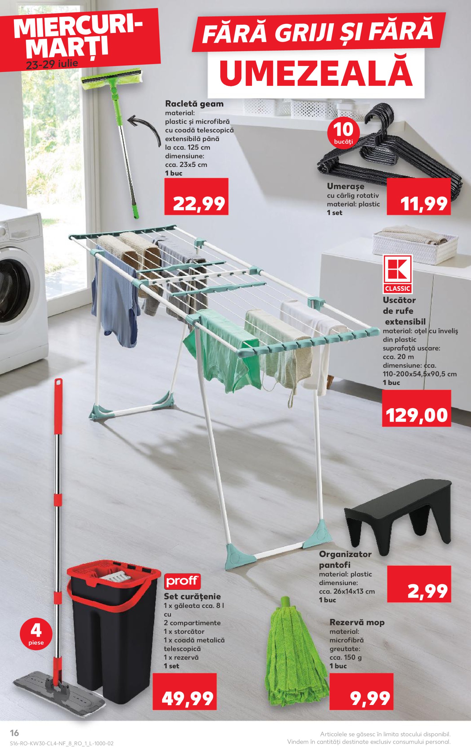 kaufland - Catalog Kaufland - Nonfood valabil din 23.07. până pe 29.07. - page: 16