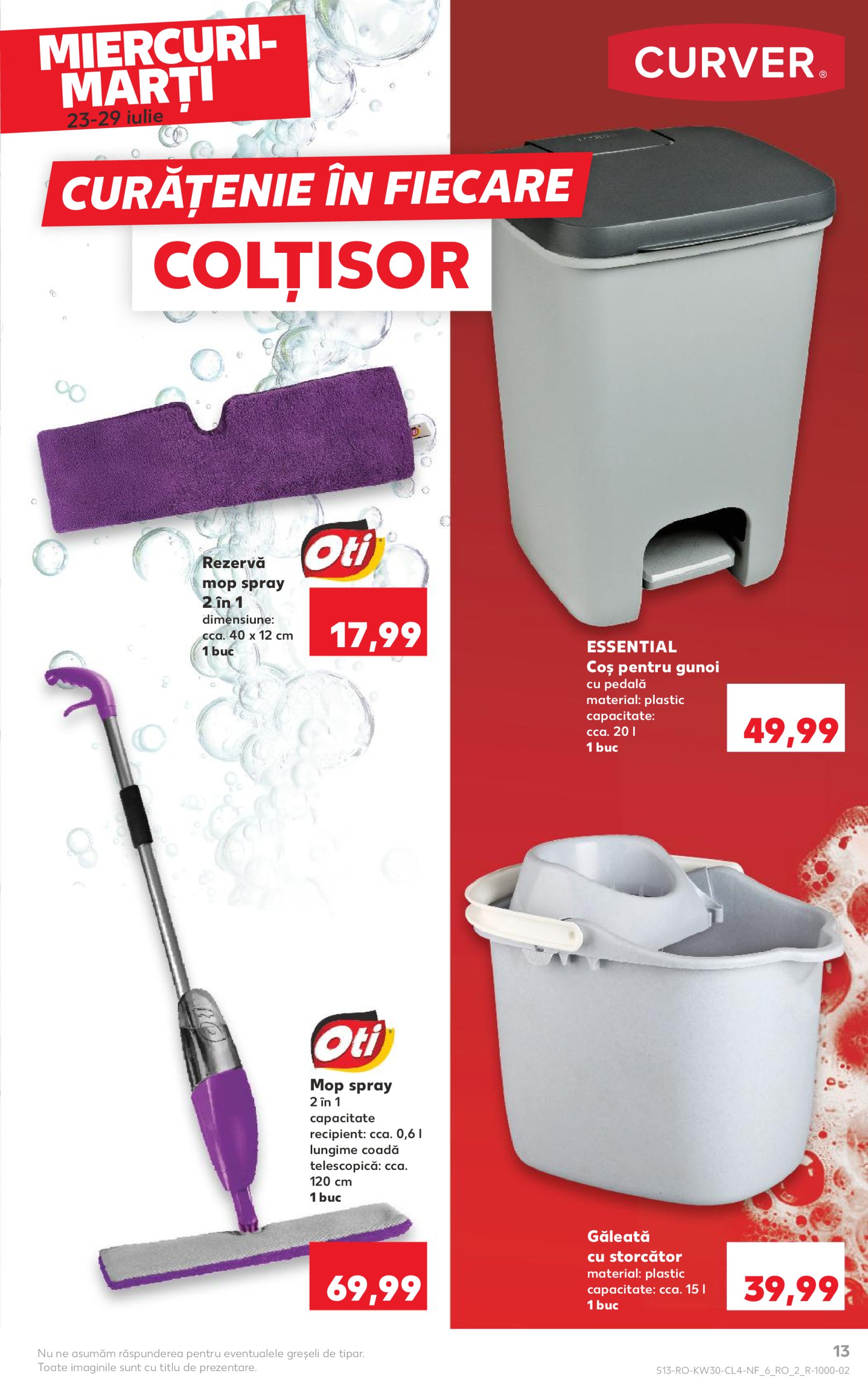 kaufland - Catalog Kaufland - Nonfood valabil din 23.07. până pe 29.07. - page: 13