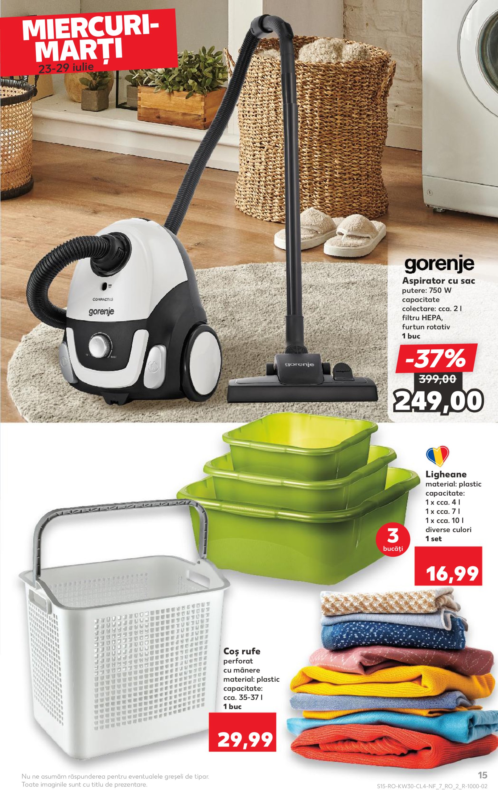 kaufland - Catalog Kaufland - Nonfood valabil din 23.07. până pe 29.07. - page: 15