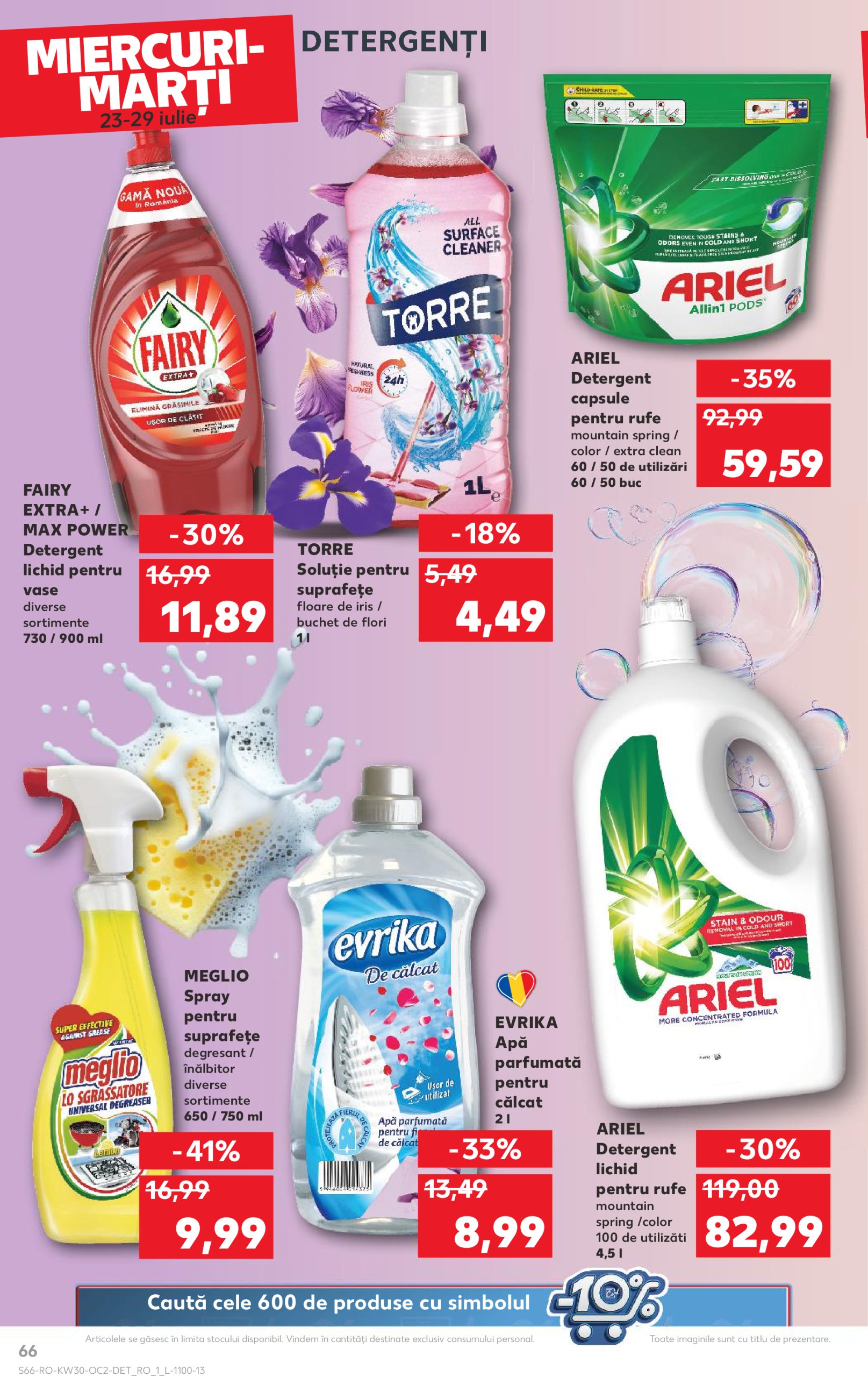 kaufland - Catalog Kaufland valabil din 23.07. până pe 29.07. - page: 66 kaufland - Catalog Kaufland valabil din 23.07. până pe 29.07. - page: 66