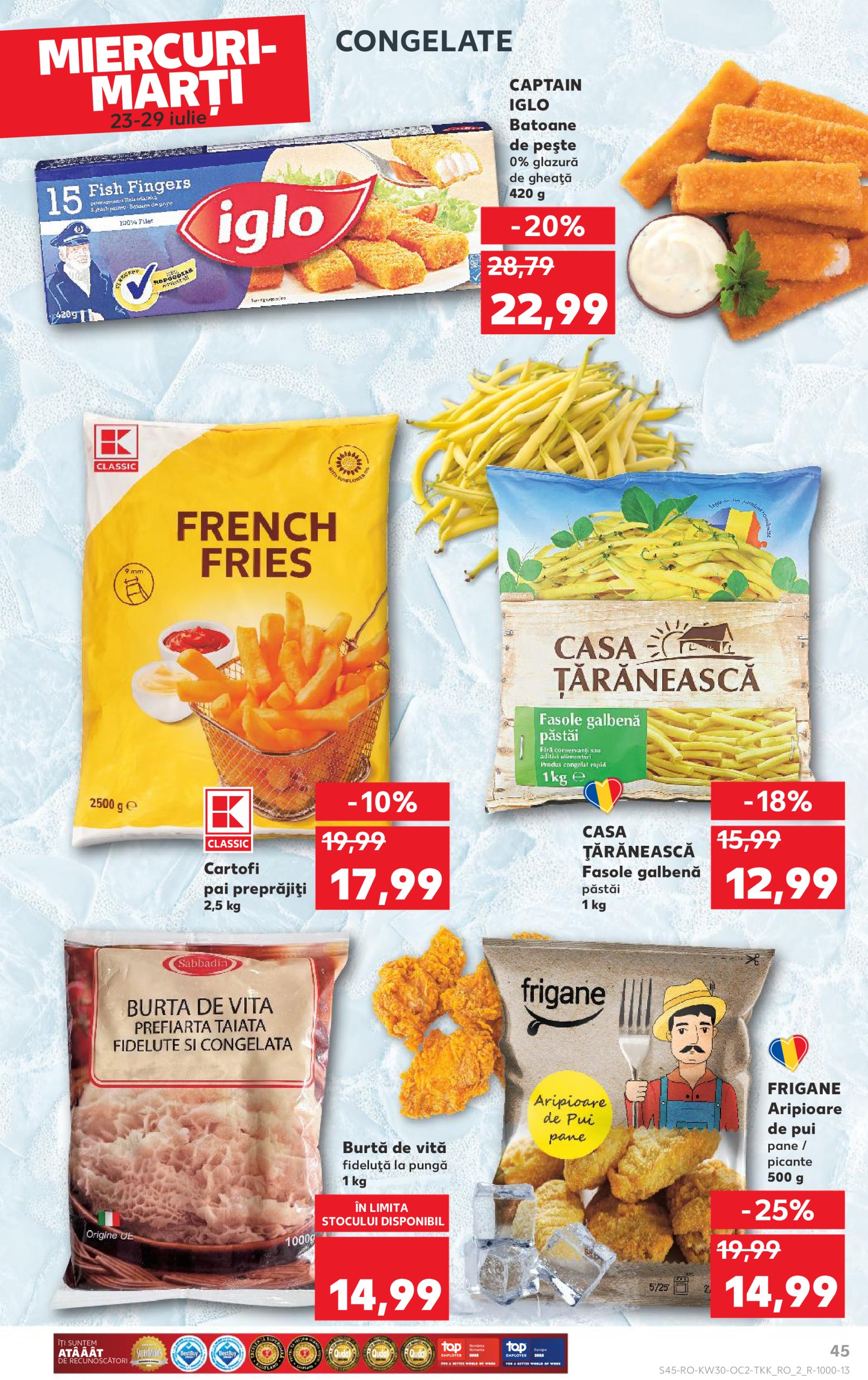 kaufland - Catalog Kaufland valabil din 23.07. până pe 29.07. - page: 45 kaufland - Catalog Kaufland valabil din 23.07. până pe 29.07. - page: 45