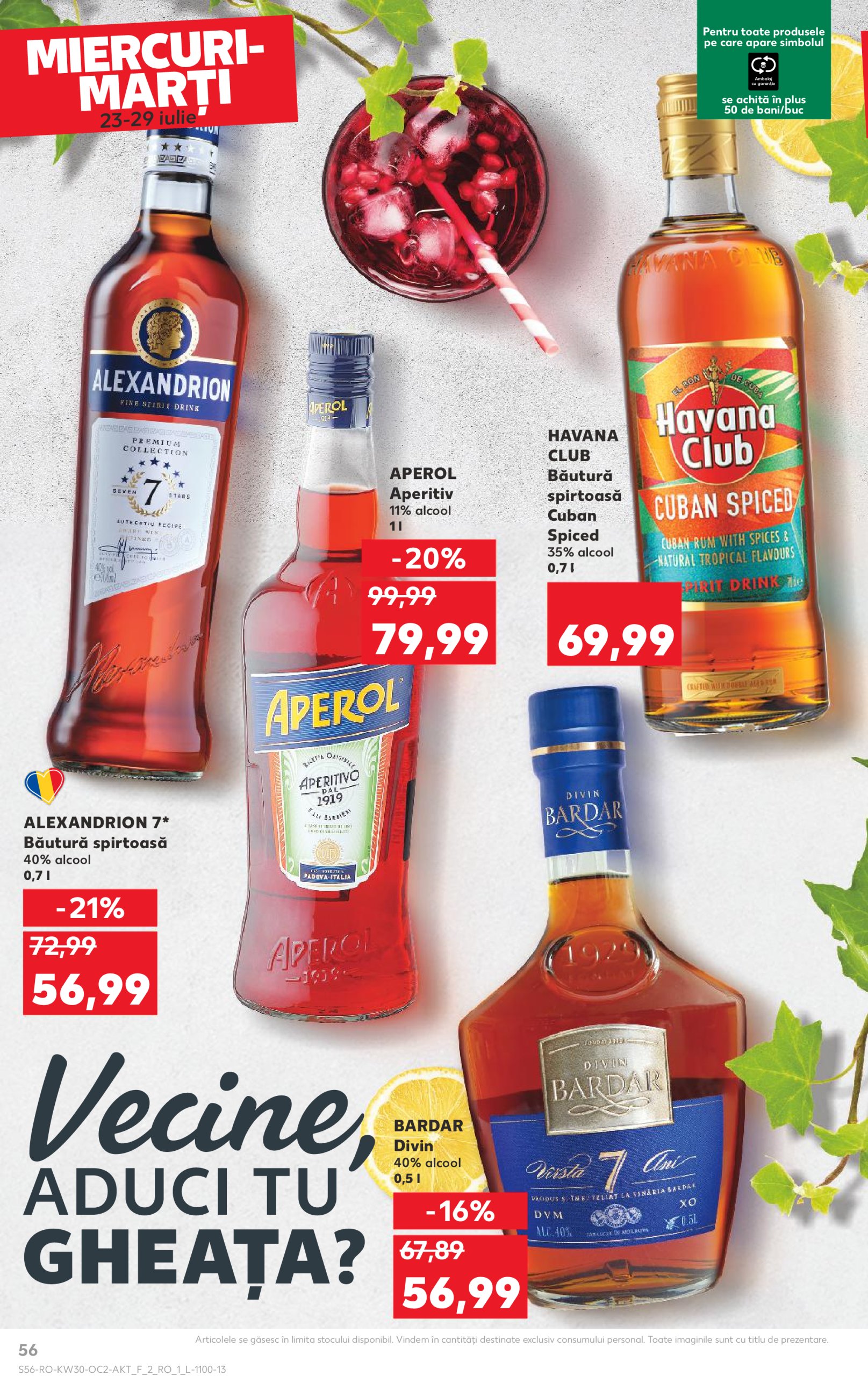 kaufland - Catalog Kaufland valabil din 23.07. până pe 29.07. - page: 56 kaufland - Catalog Kaufland valabil din 23.07. până pe 29.07. - page: 56