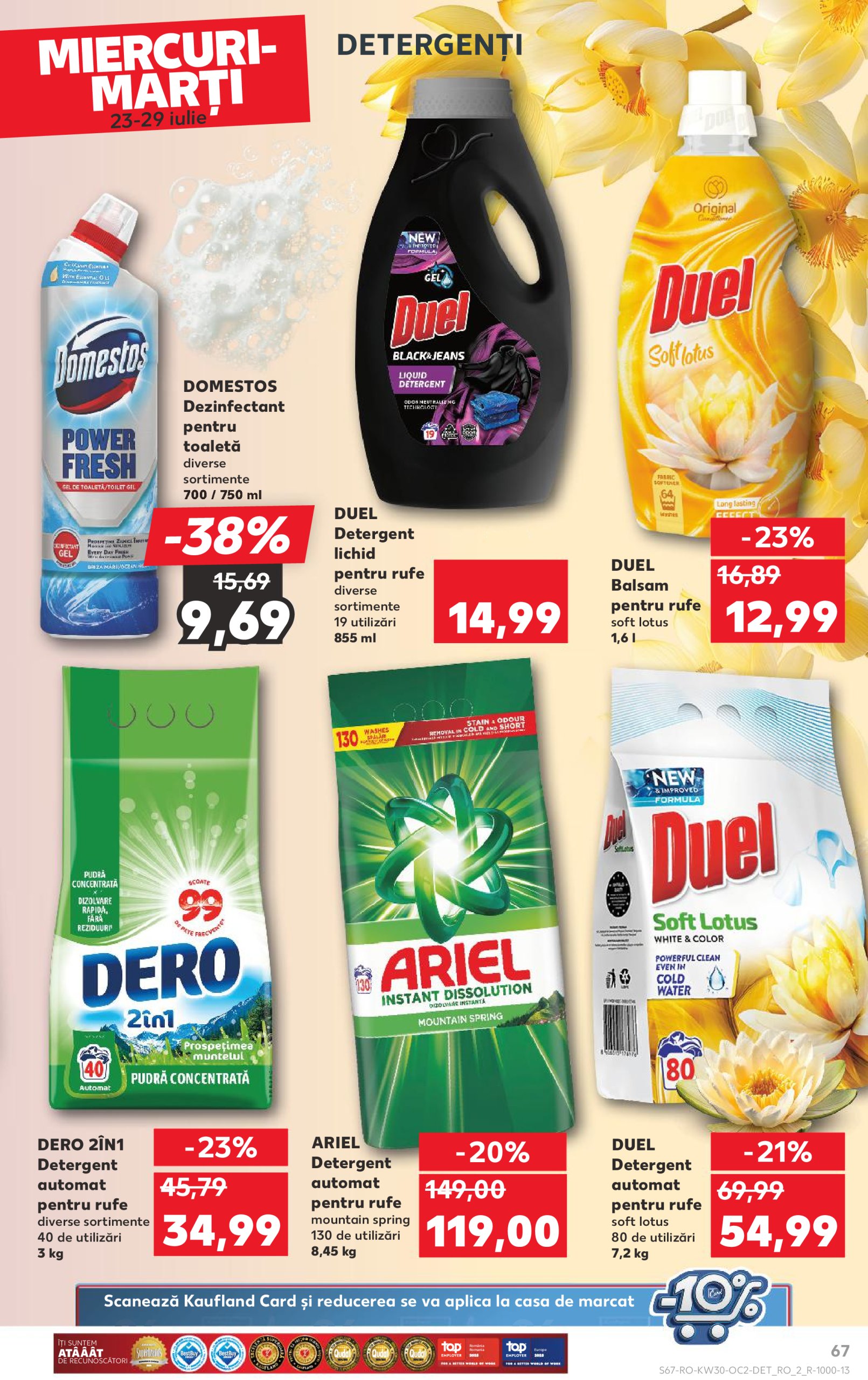 kaufland - Catalog Kaufland valabil din 23.07. până pe 29.07. - page: 67 kaufland - Catalog Kaufland valabil din 23.07. până pe 29.07. - page: 67