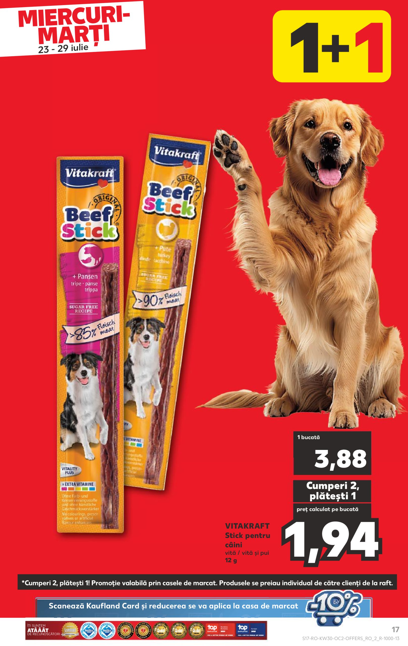 kaufland - Catalog Kaufland valabil din 23.07. până pe 29.07. - page: 17 kaufland - Catalog Kaufland valabil din 23.07. până pe 29.07. - page: 17