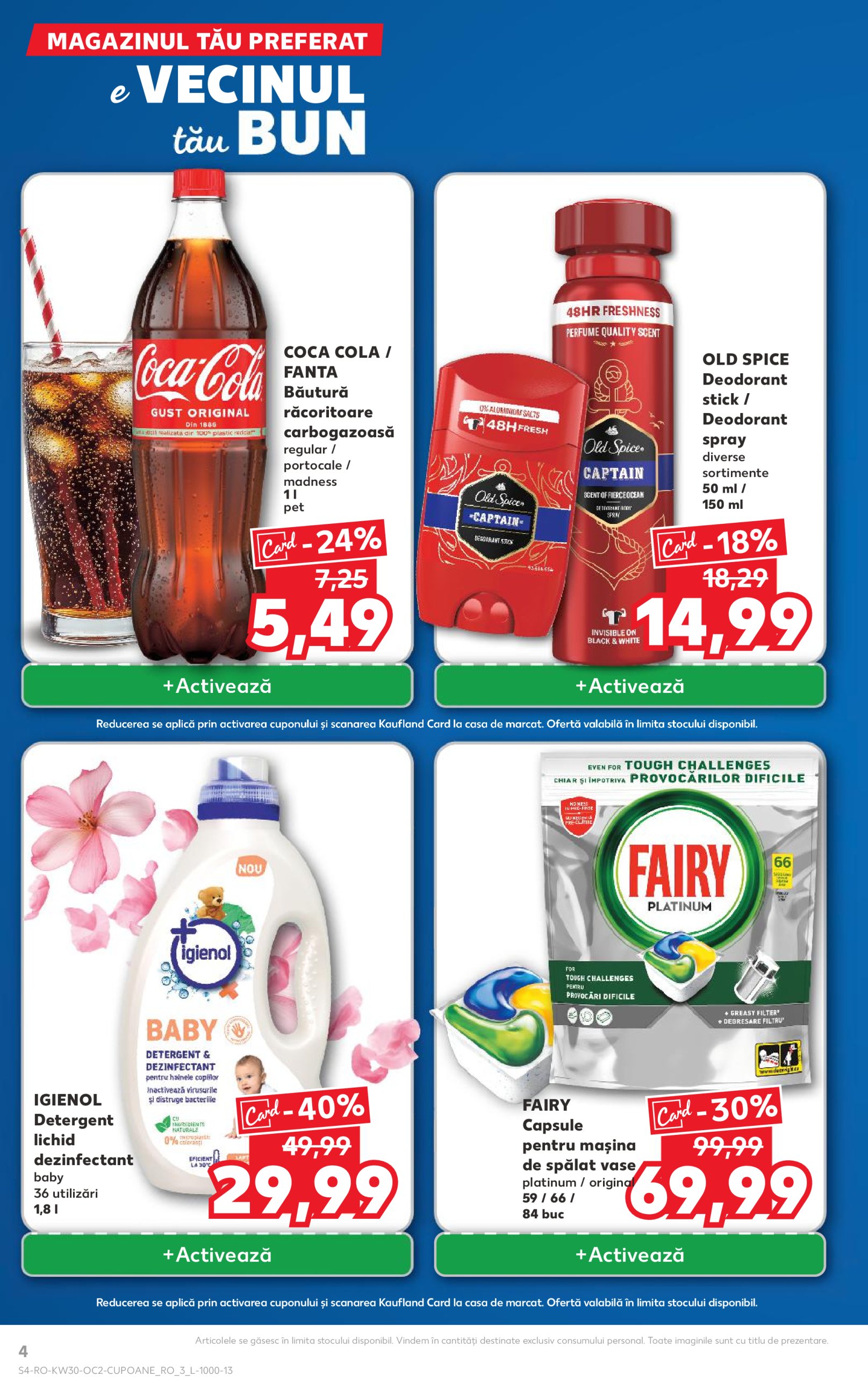 kaufland - Catalog Kaufland valabil din 23.07. până pe 29.07. - page: 4 kaufland - Catalog Kaufland valabil din 23.07. până pe 29.07. - page: 4