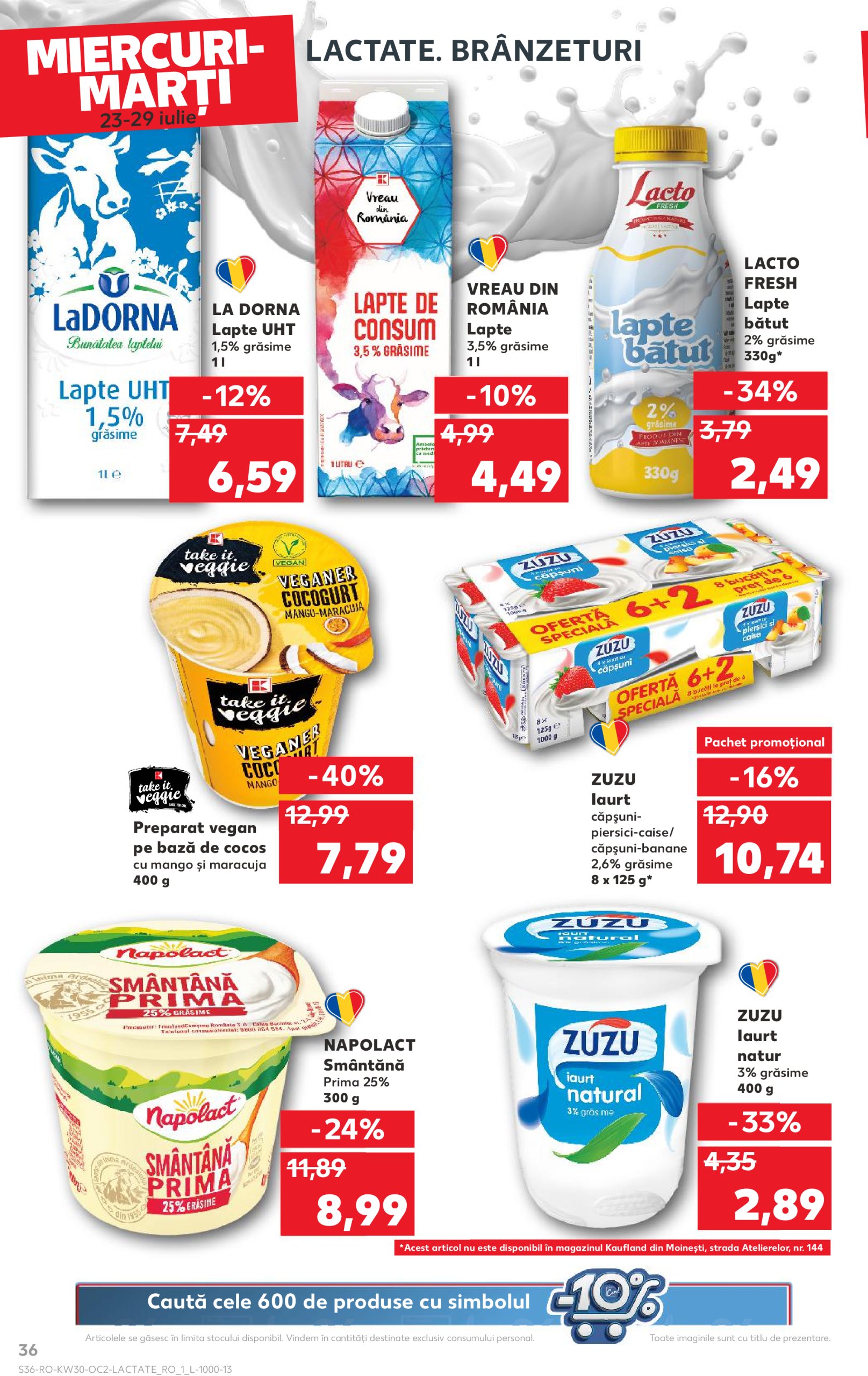 kaufland - Catalog Kaufland valabil din 23.07. până pe 29.07. - page: 36 kaufland - Catalog Kaufland valabil din 23.07. până pe 29.07. - page: 36