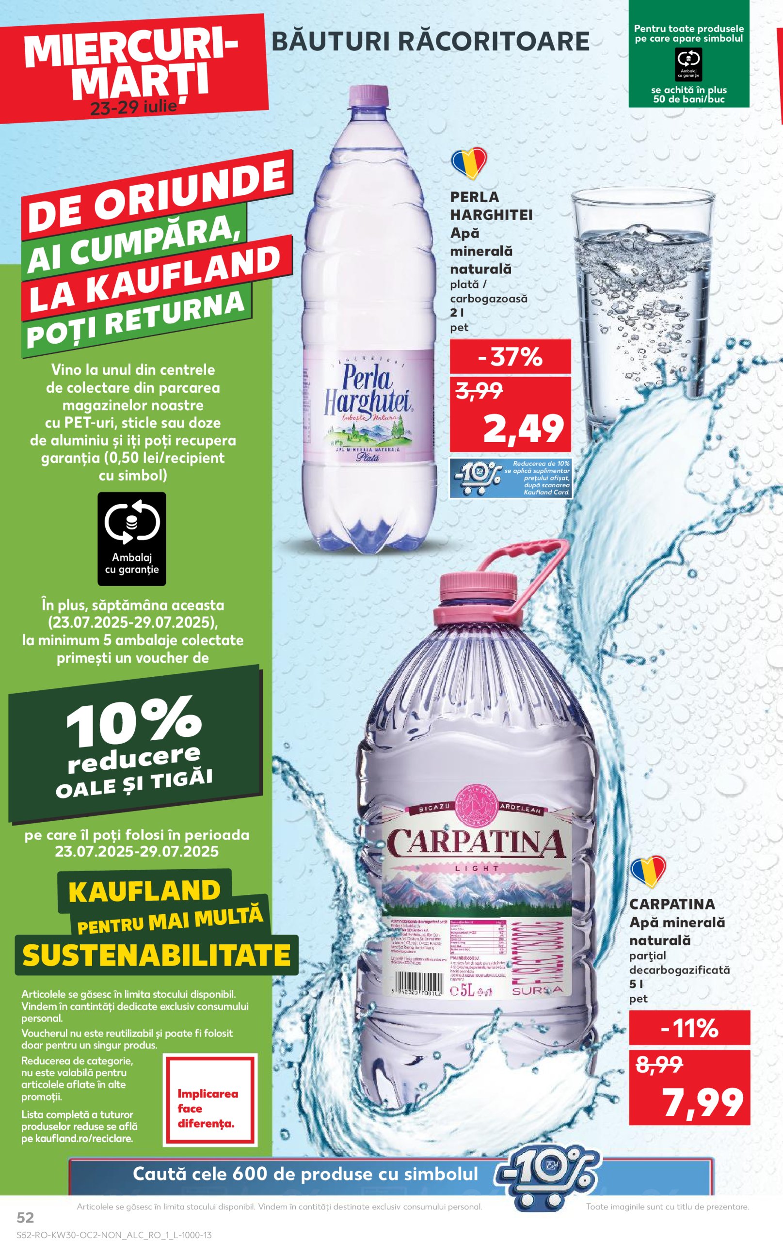 kaufland - Catalog Kaufland valabil din 23.07. până pe 29.07. - page: 52 kaufland - Catalog Kaufland valabil din 23.07. până pe 29.07. - page: 52