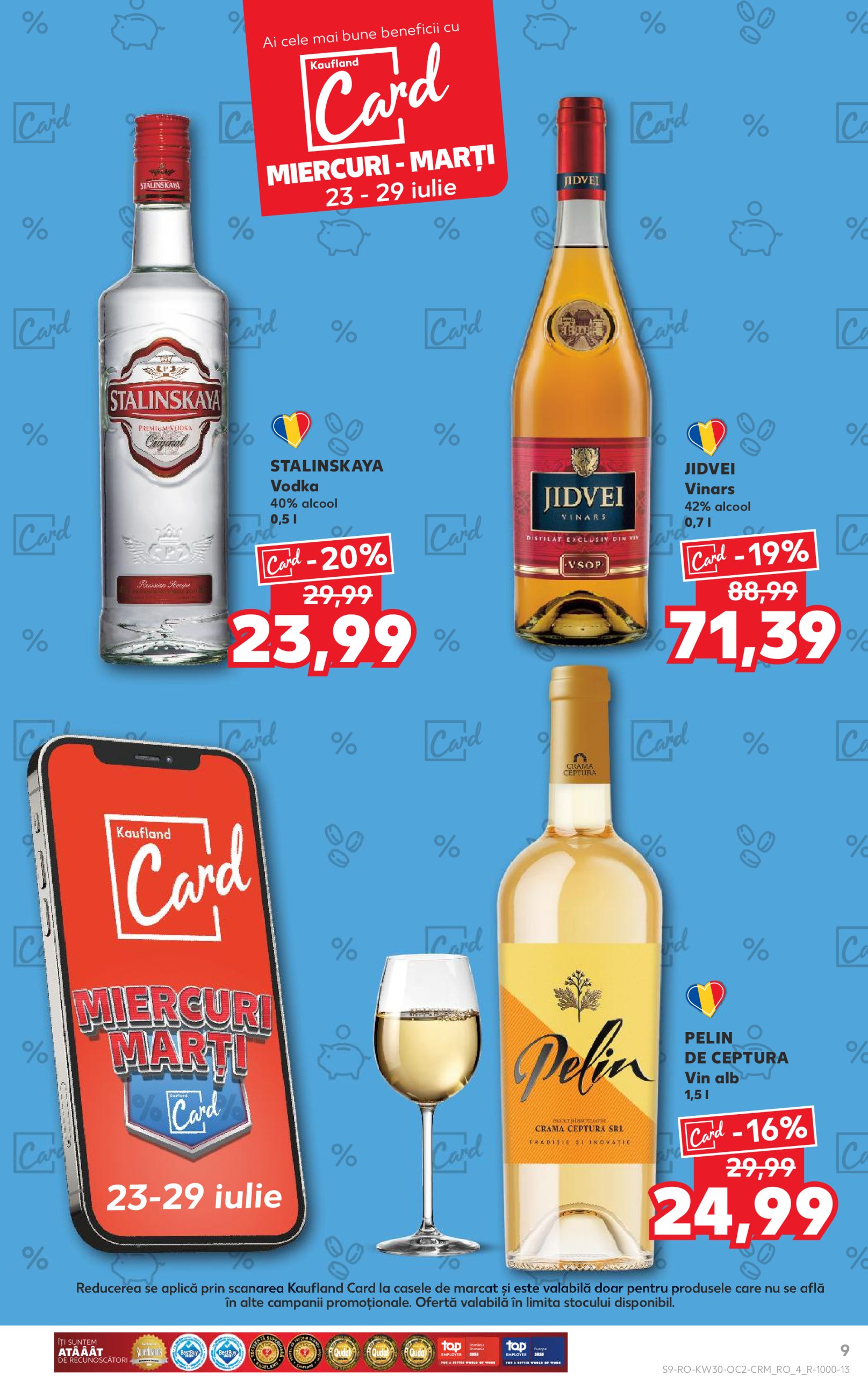 kaufland - Catalog Kaufland valabil din 23.07. până pe 29.07. - page: 9 kaufland - Catalog Kaufland valabil din 23.07. până pe 29.07. - page: 9