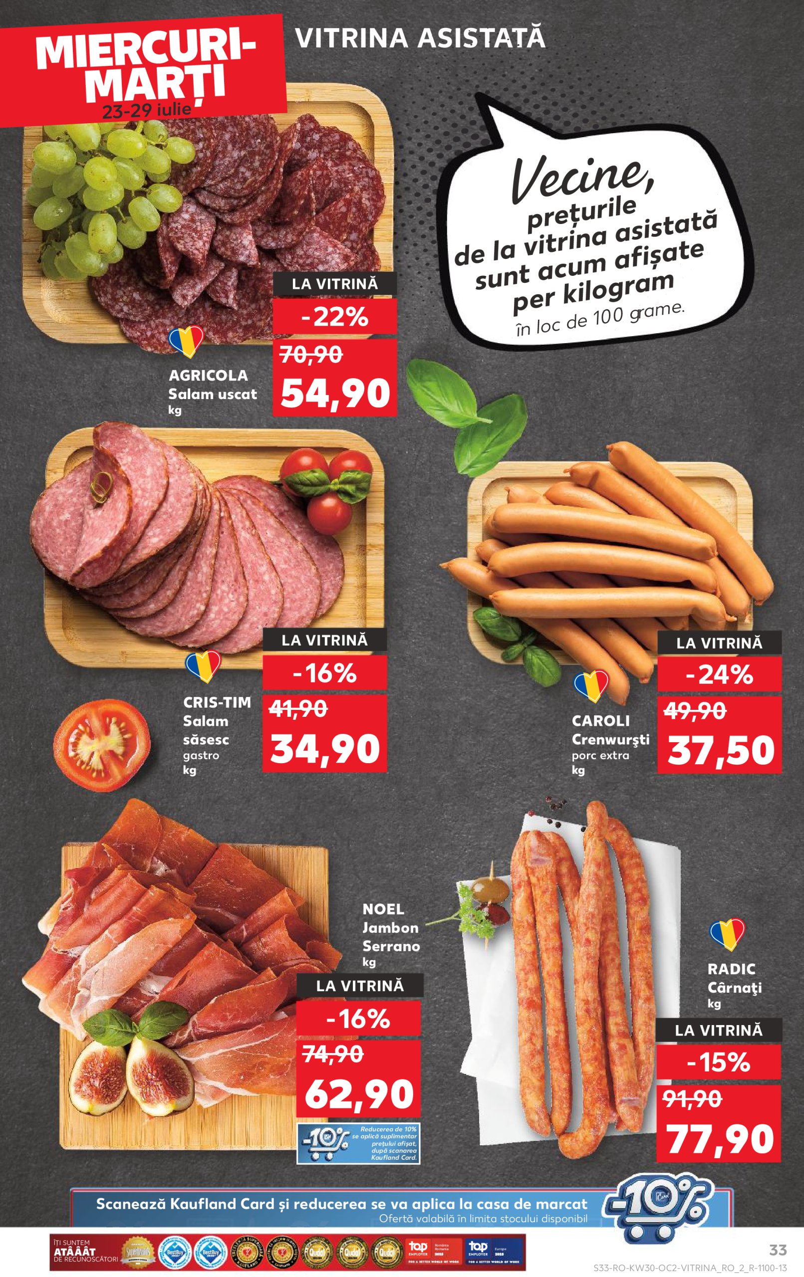 kaufland - Catalog Kaufland valabil din 23.07. până pe 29.07. - page: 33 kaufland - Catalog Kaufland valabil din 23.07. până pe 29.07. - page: 33
