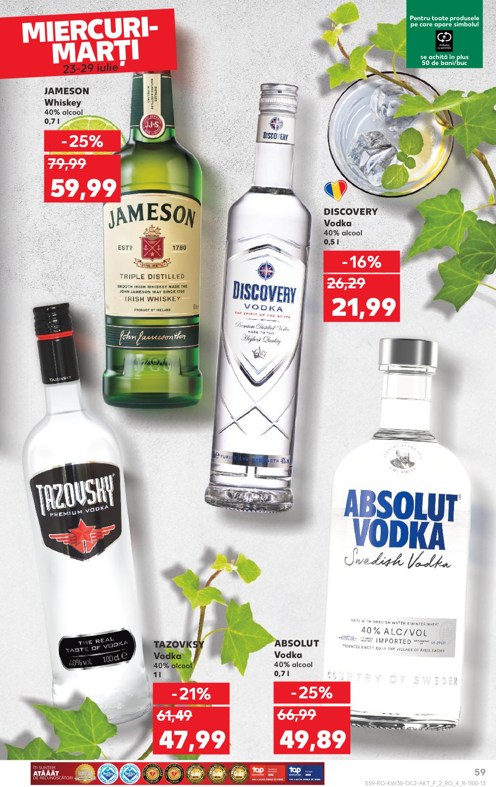 kaufland - Catalog Kaufland valabil din 23.07. până pe 29.07. - page: 59 kaufland - Catalog Kaufland valabil din 23.07. până pe 29.07. - page: 59