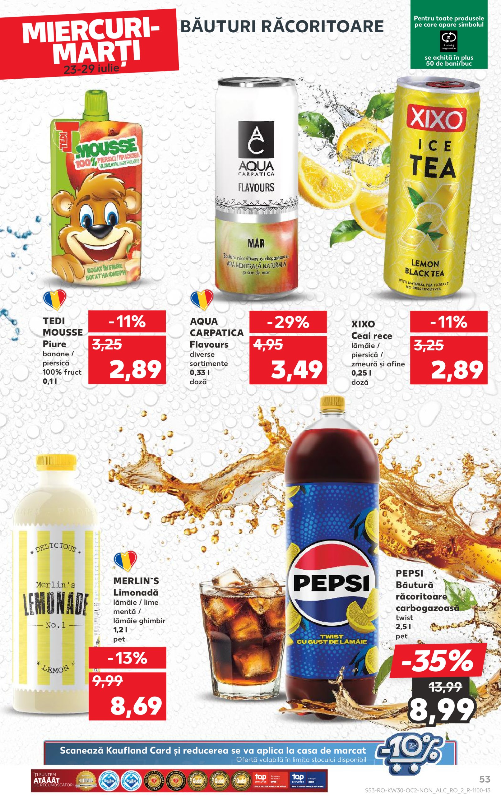 kaufland - Catalog Kaufland valabil din 23.07. până pe 29.07. - page: 53 kaufland - Catalog Kaufland valabil din 23.07. până pe 29.07. - page: 53