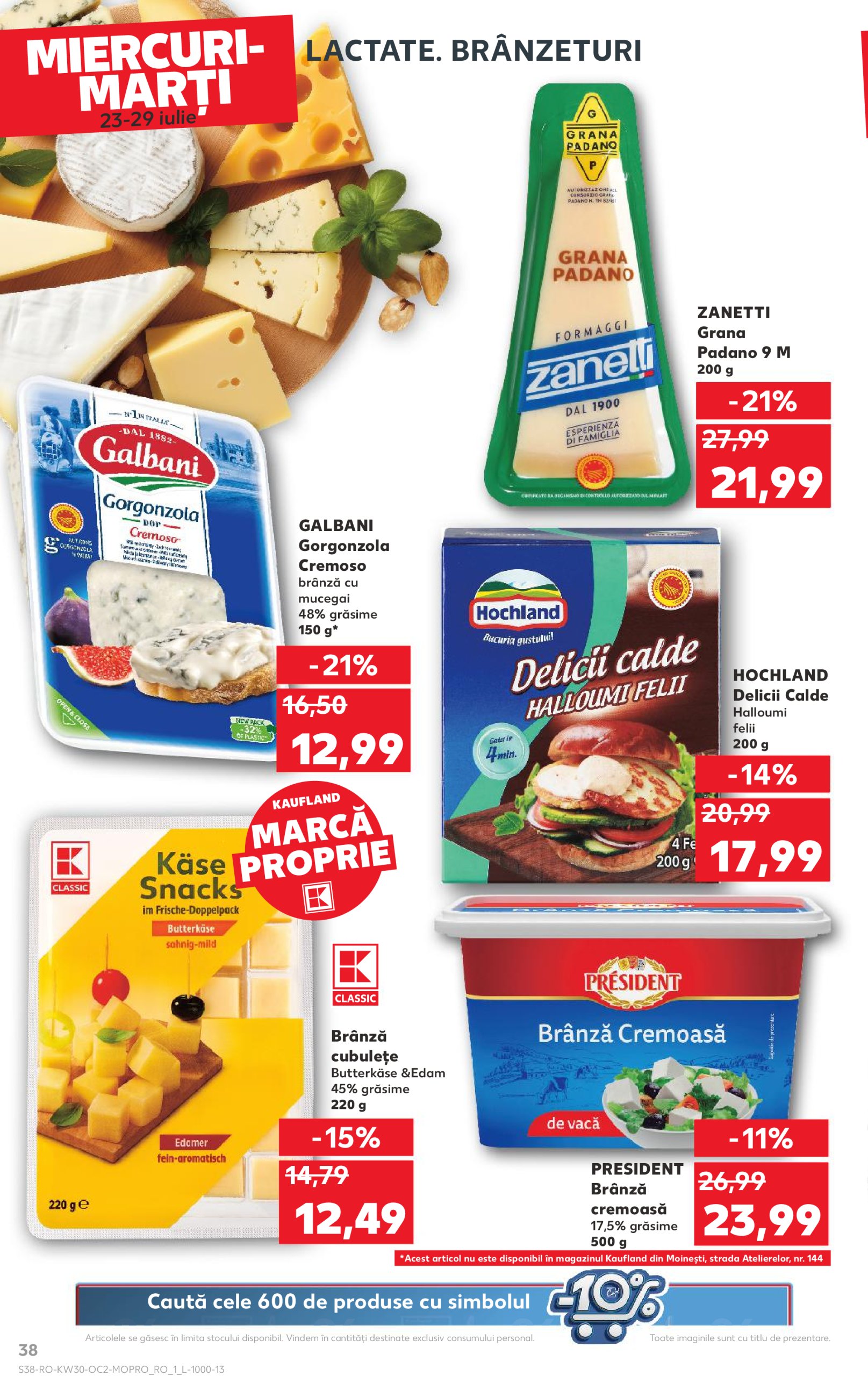 kaufland - Catalog Kaufland valabil din 23.07. până pe 29.07. - page: 38 kaufland - Catalog Kaufland valabil din 23.07. până pe 29.07. - page: 38