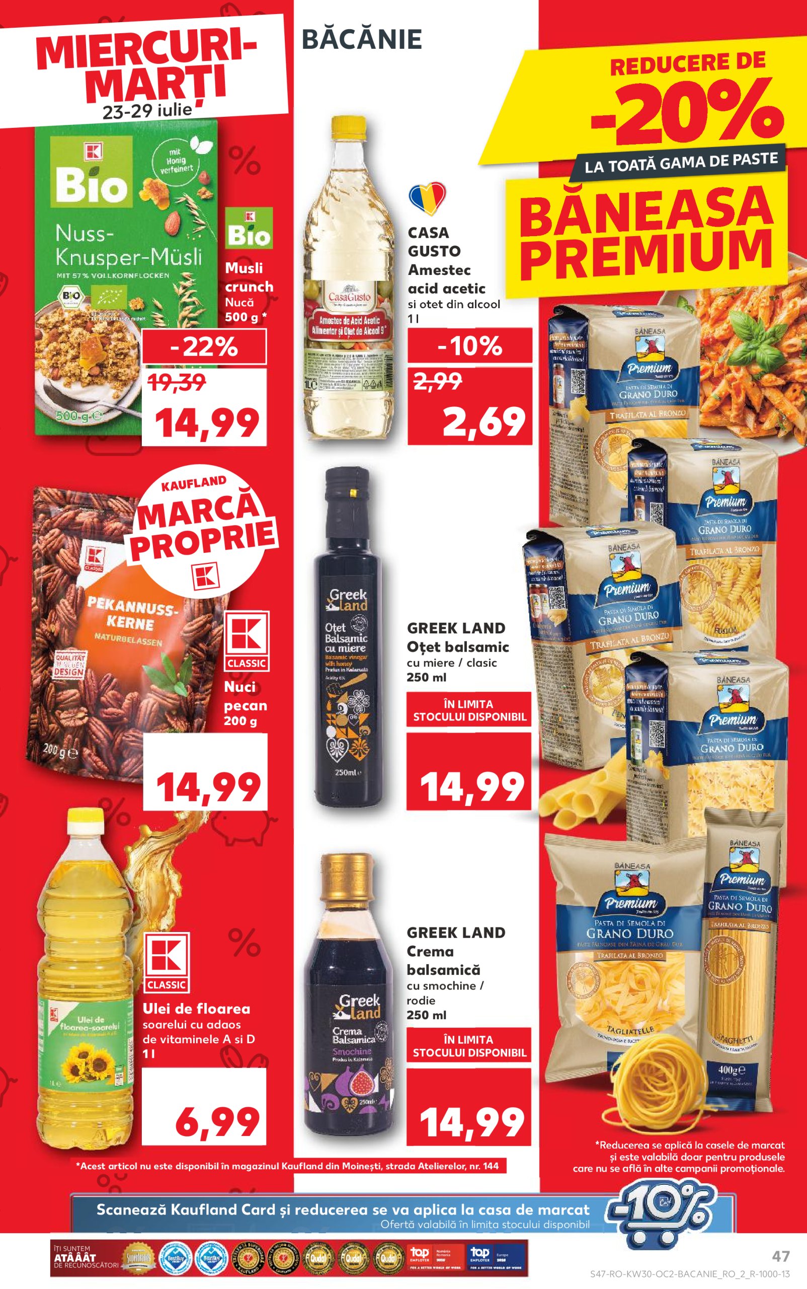 kaufland - Catalog Kaufland valabil din 23.07. până pe 29.07. - page: 47 kaufland - Catalog Kaufland valabil din 23.07. până pe 29.07. - page: 47