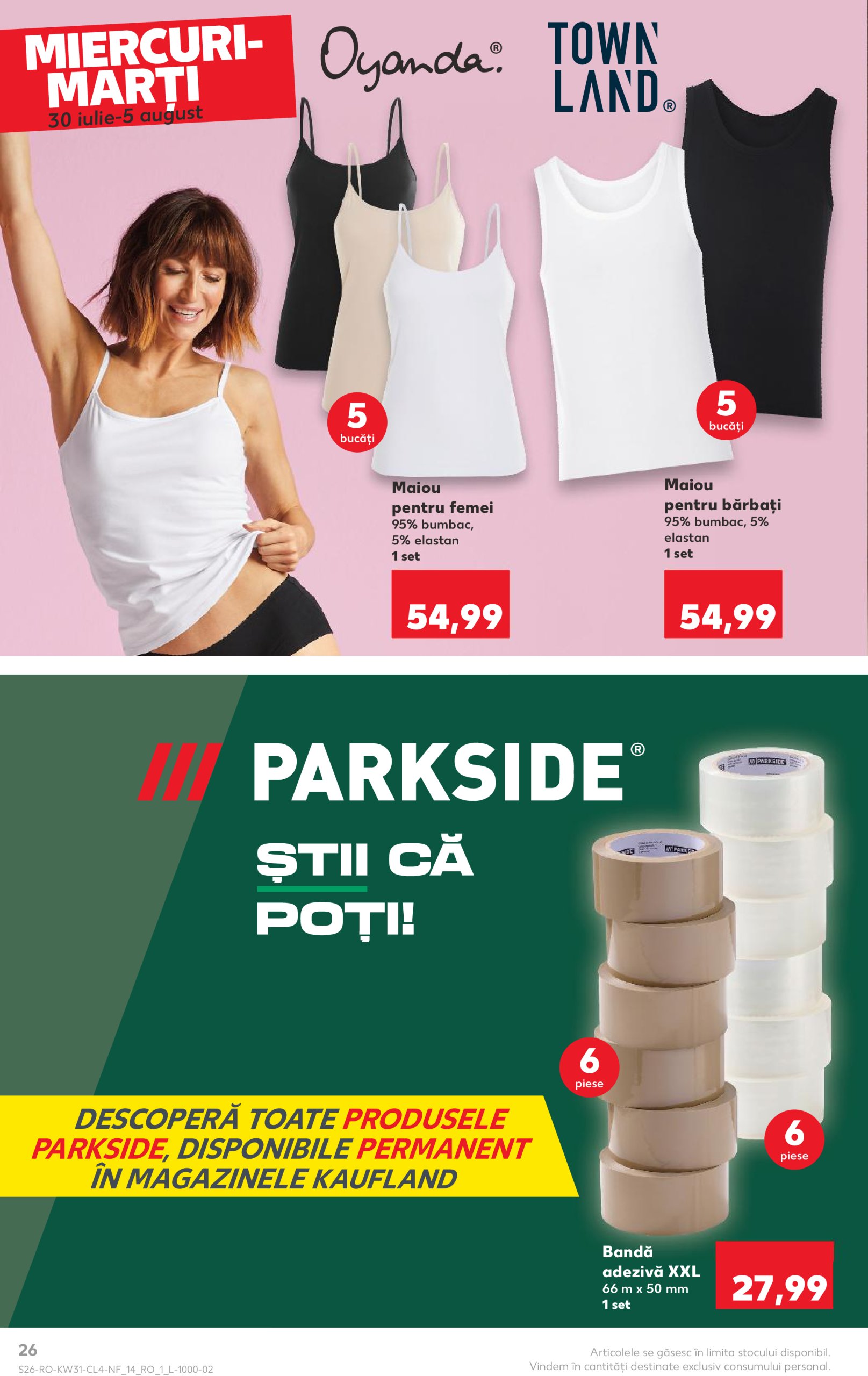 kaufland - Catalog Kaufland - Nonfood valabil din 30.07. până pe 05.08. - page: 26