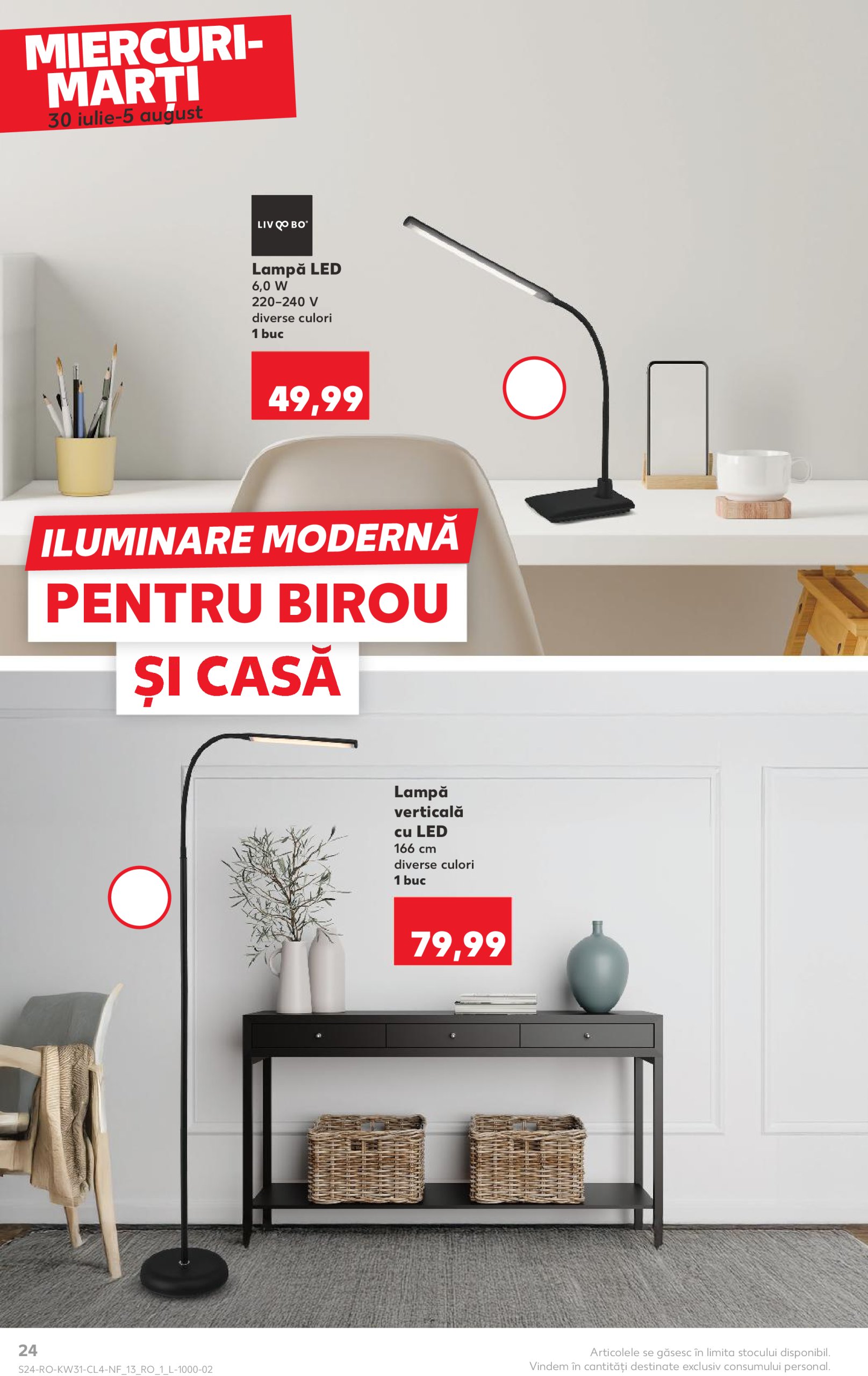 kaufland - Catalog Kaufland - Nonfood valabil din 30.07. până pe 05.08. - page: 24