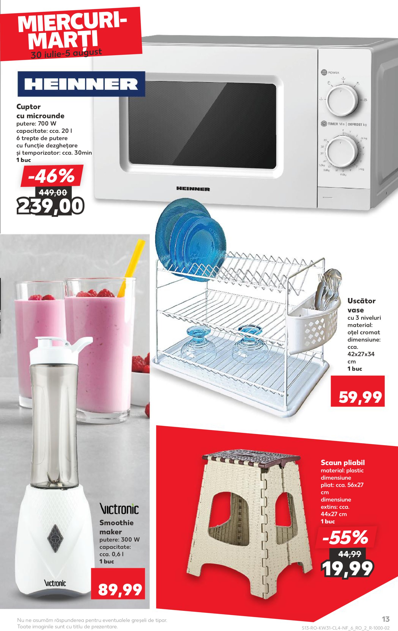 kaufland - Catalog Kaufland - Nonfood valabil din 30.07. până pe 05.08. - page: 13