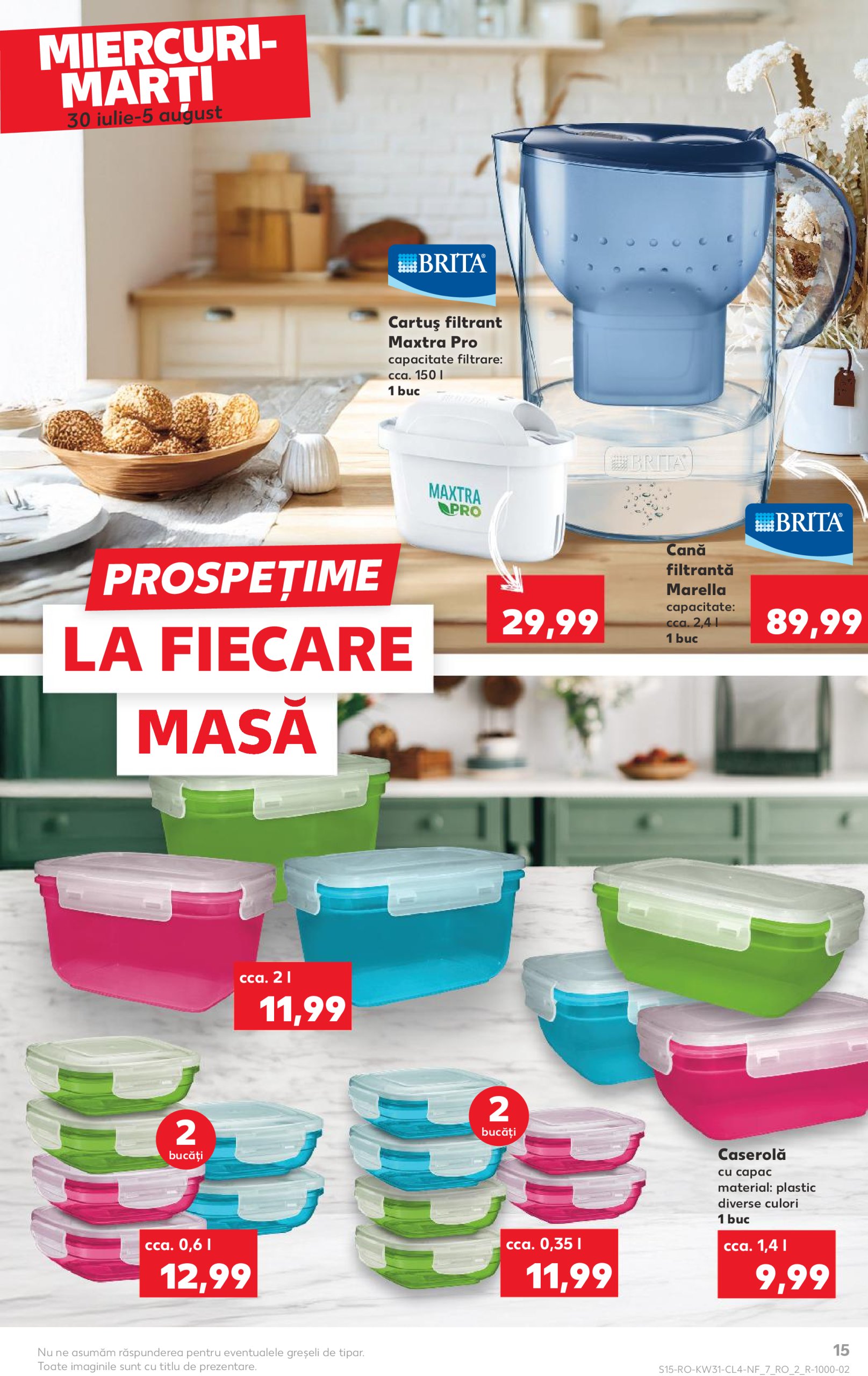 kaufland - Catalog Kaufland - Nonfood valabil din 30.07. până pe 05.08. - page: 15