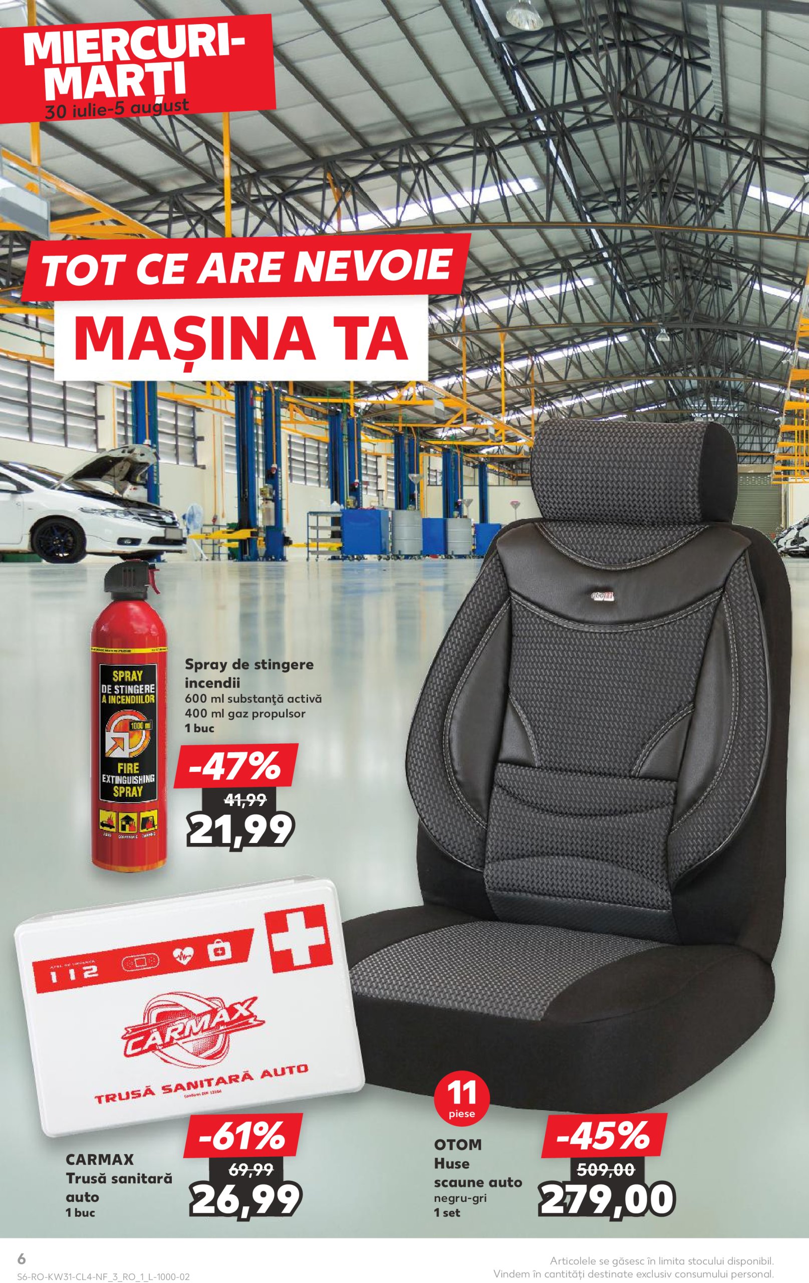 kaufland - Catalog Kaufland - Nonfood valabil din 30.07. până pe 05.08. - page: 6