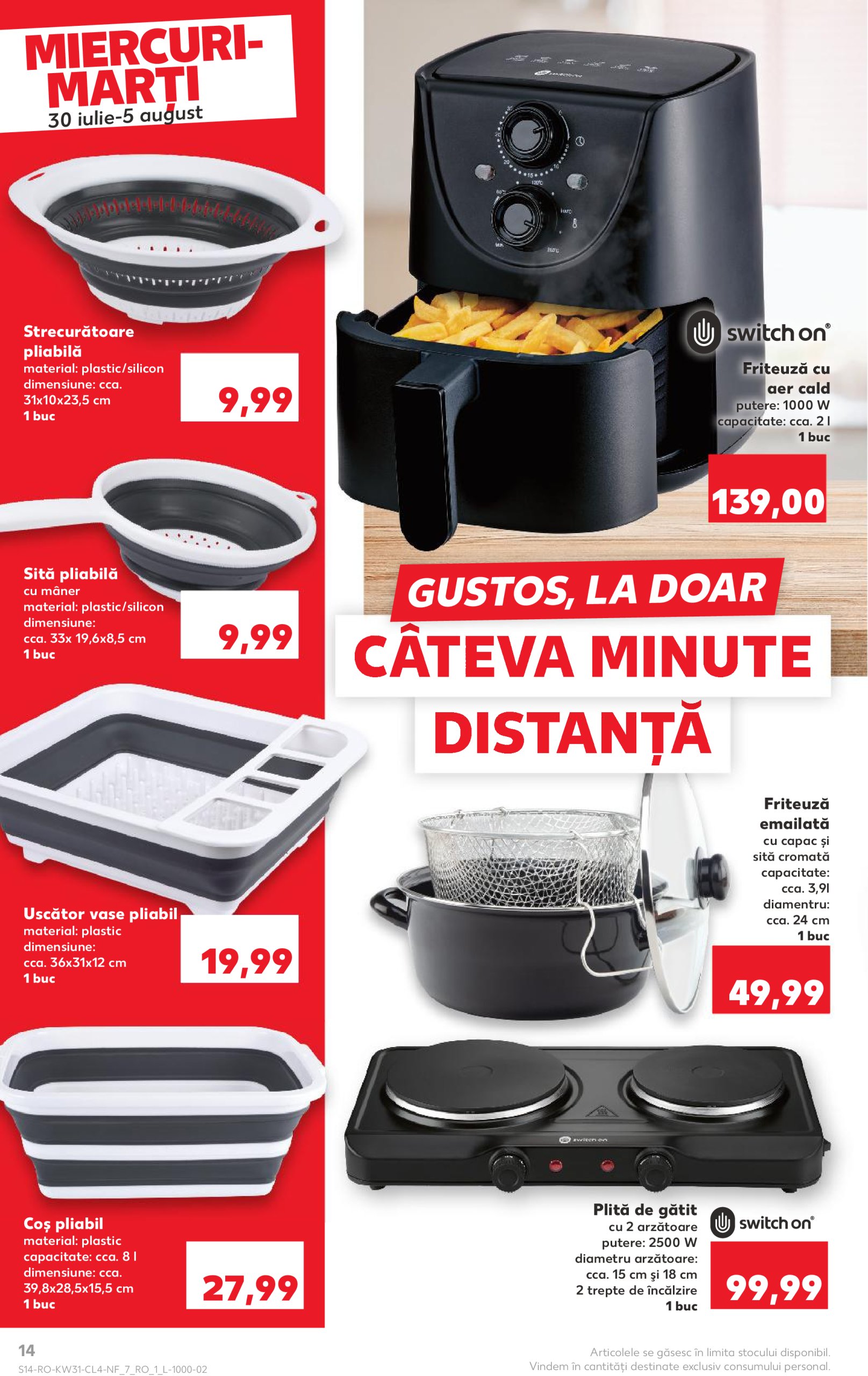 kaufland - Catalog Kaufland - Nonfood valabil din 30.07. până pe 05.08. - page: 14