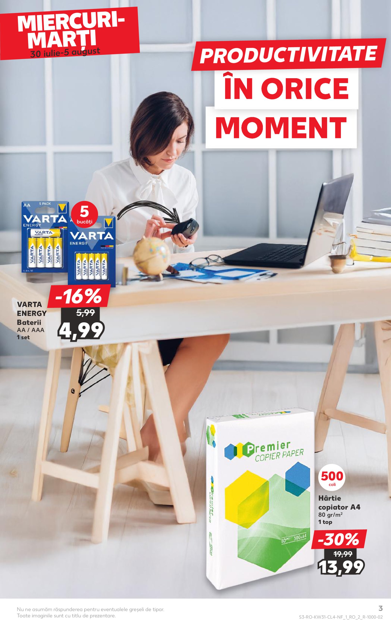 kaufland - Catalog Kaufland - Nonfood valabil din 30.07. până pe 05.08. - page: 3